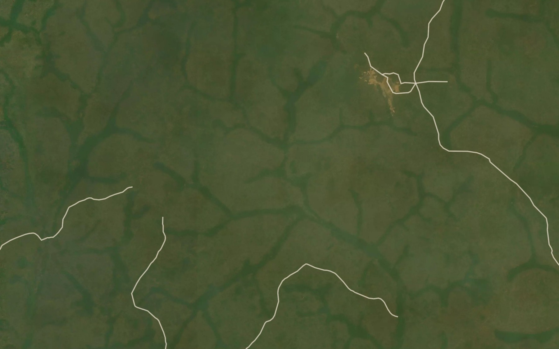 Satellite map of the Bombi