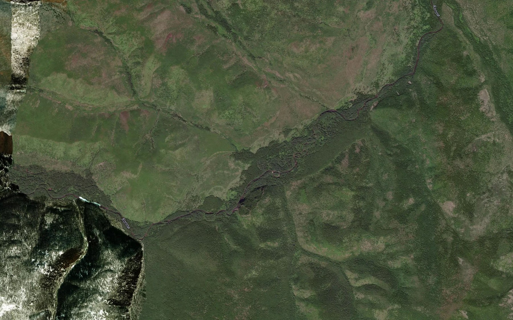 Satellite map of the Dvurogiy