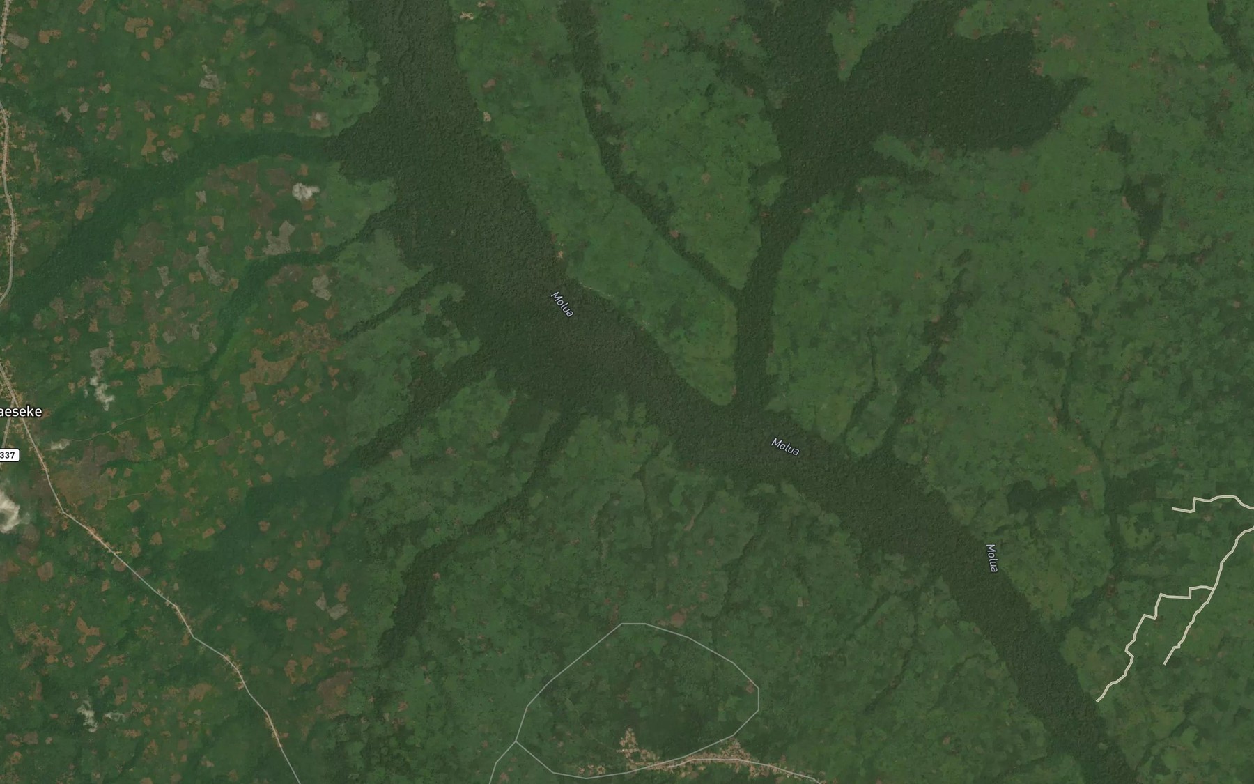 Satellite map of the Matasu