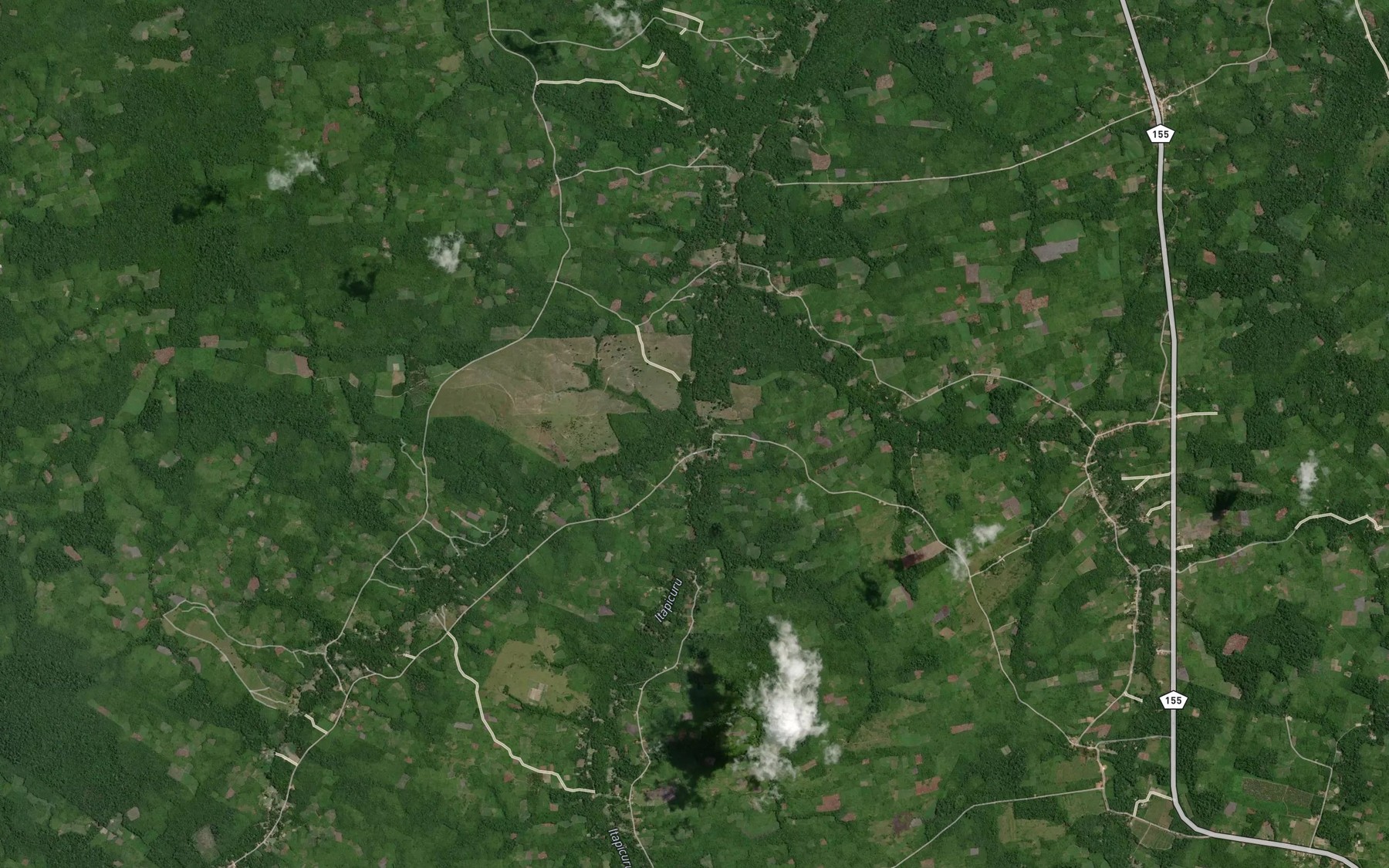 Satellite map of the Igarape Progresso