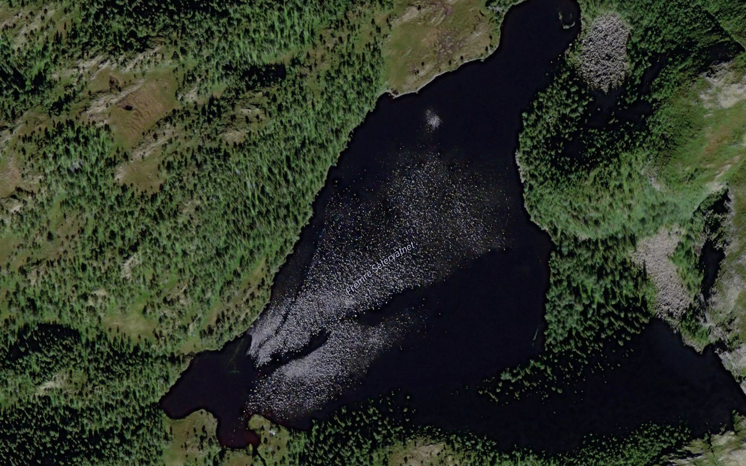 Saetervatnet,fremre