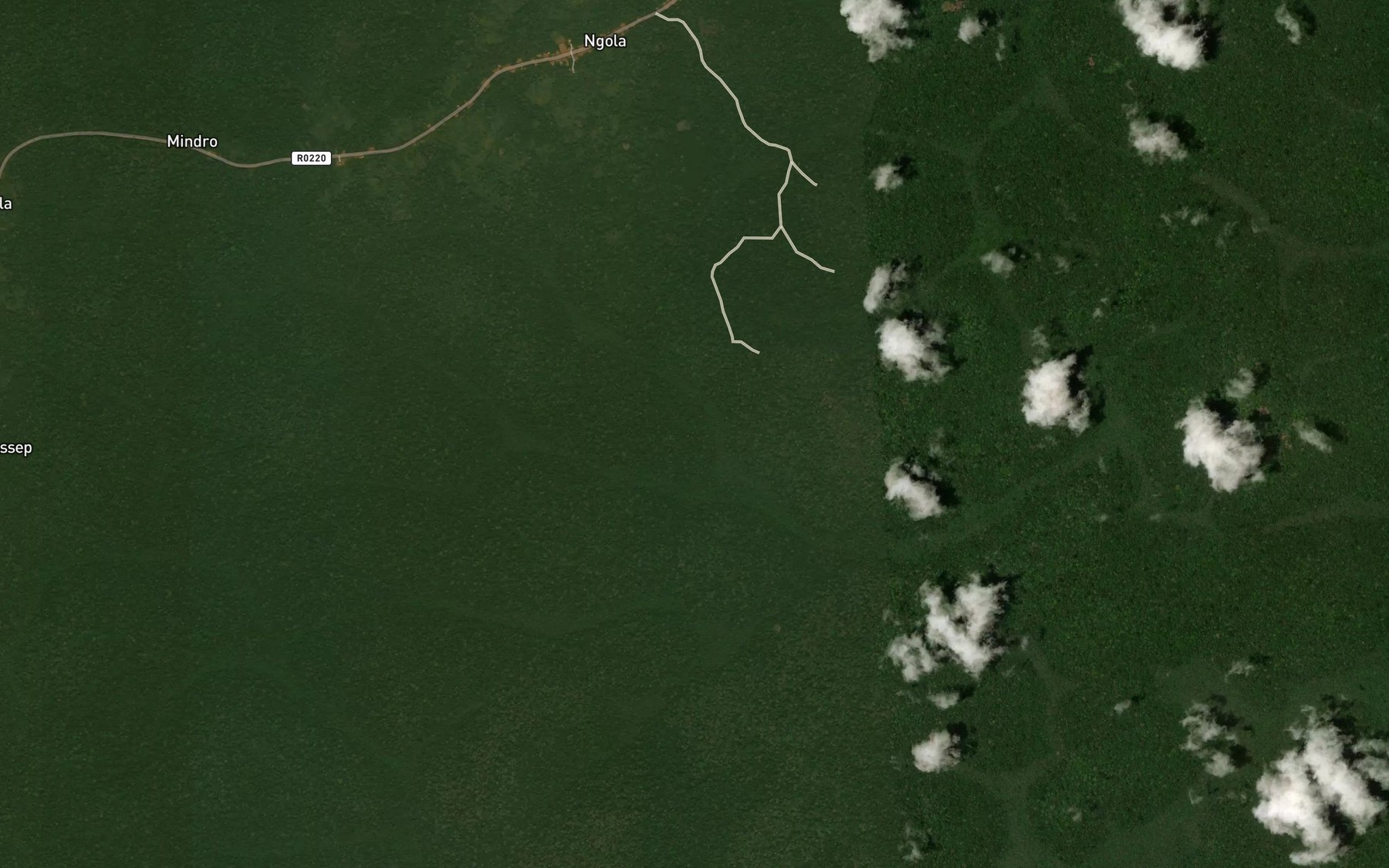 Satellite map of the Mpoul