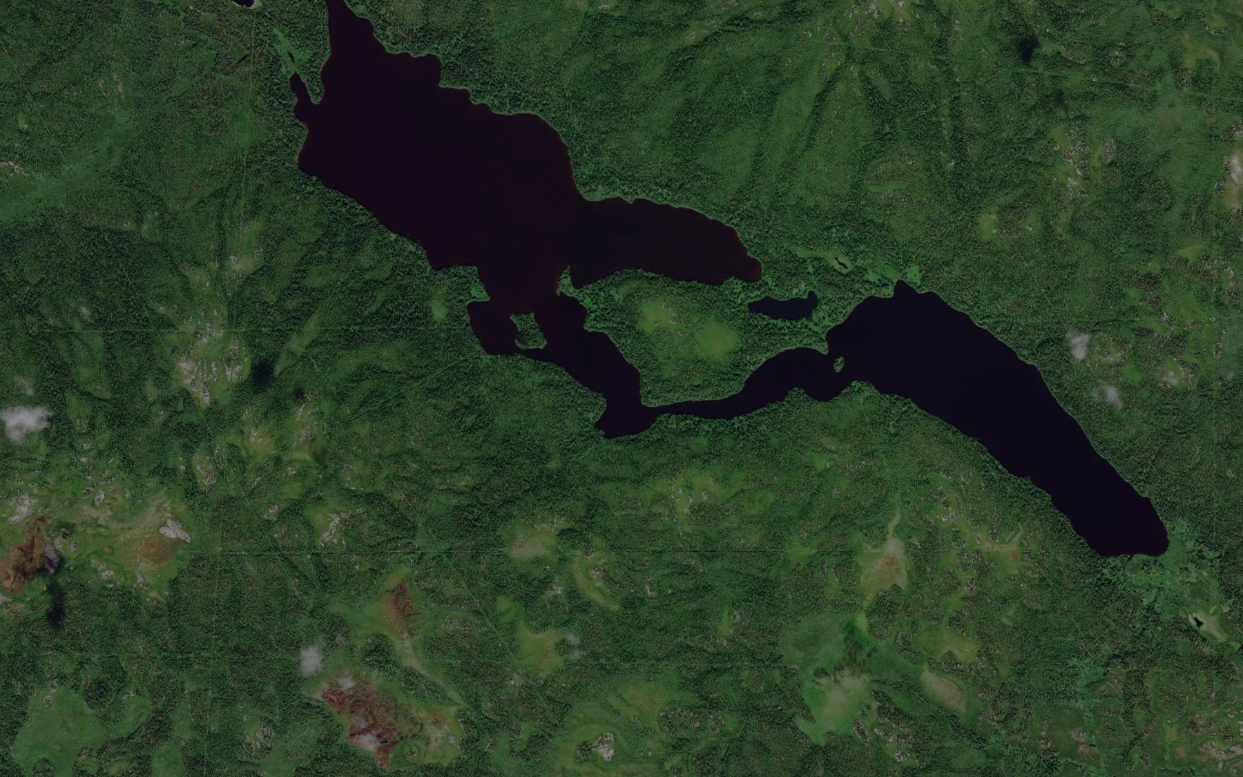 Satellite map of the Ozero Rogozin-Ty