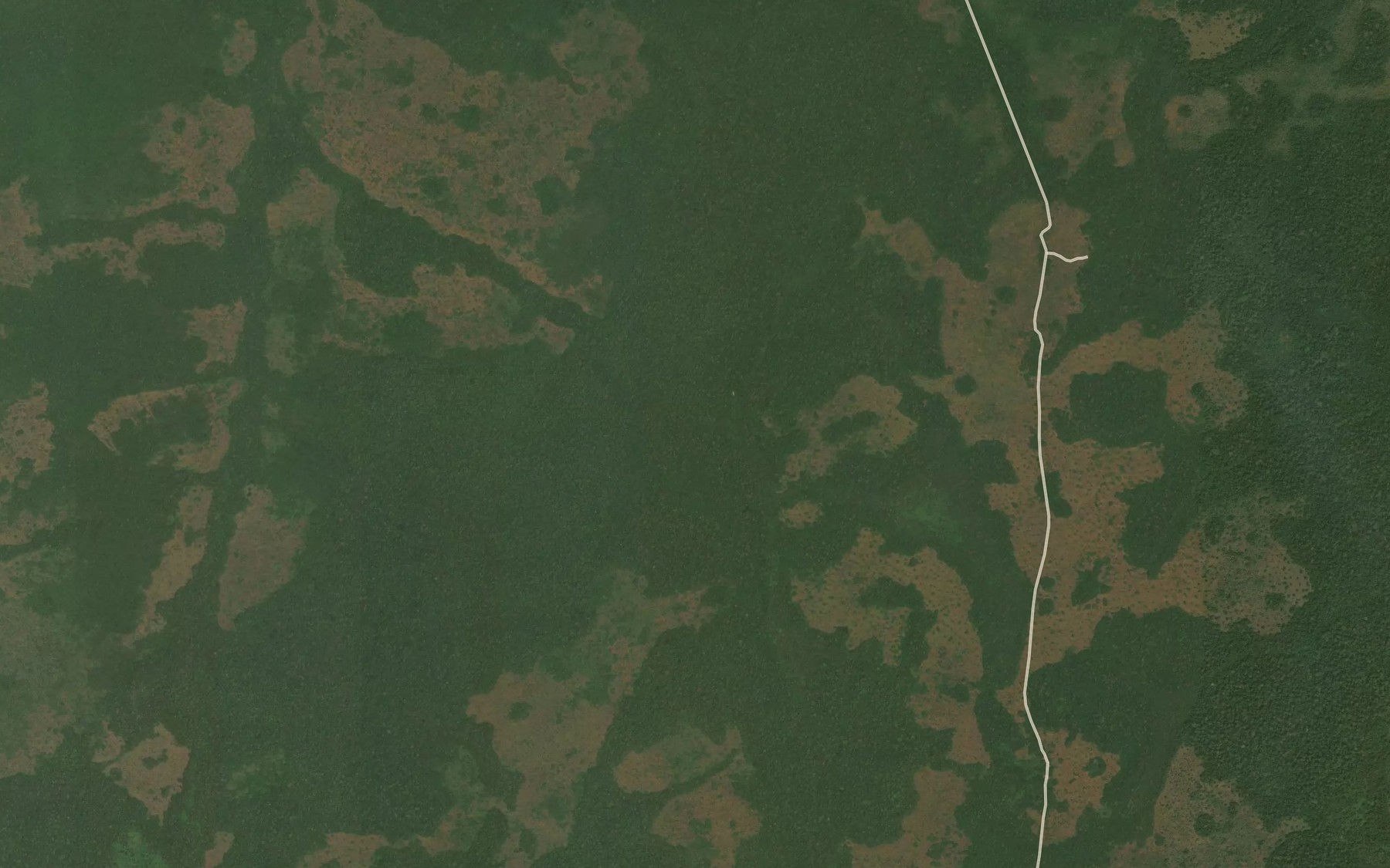 Satellite map of the Zaza