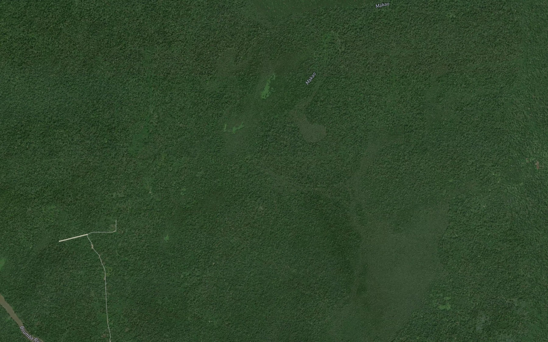 Satellite map of the Kanji