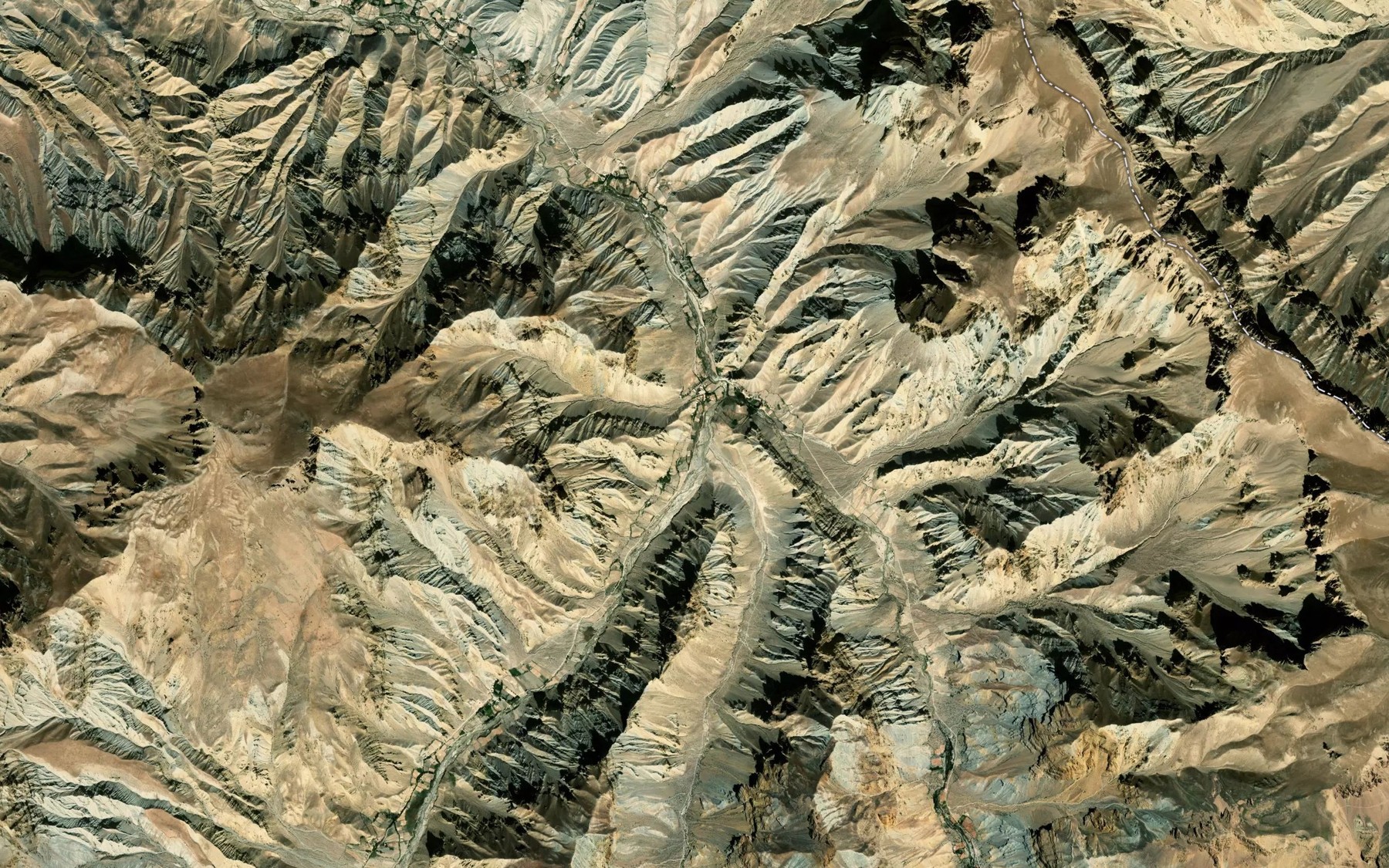 Satellite map of the Jangal-e Kalu