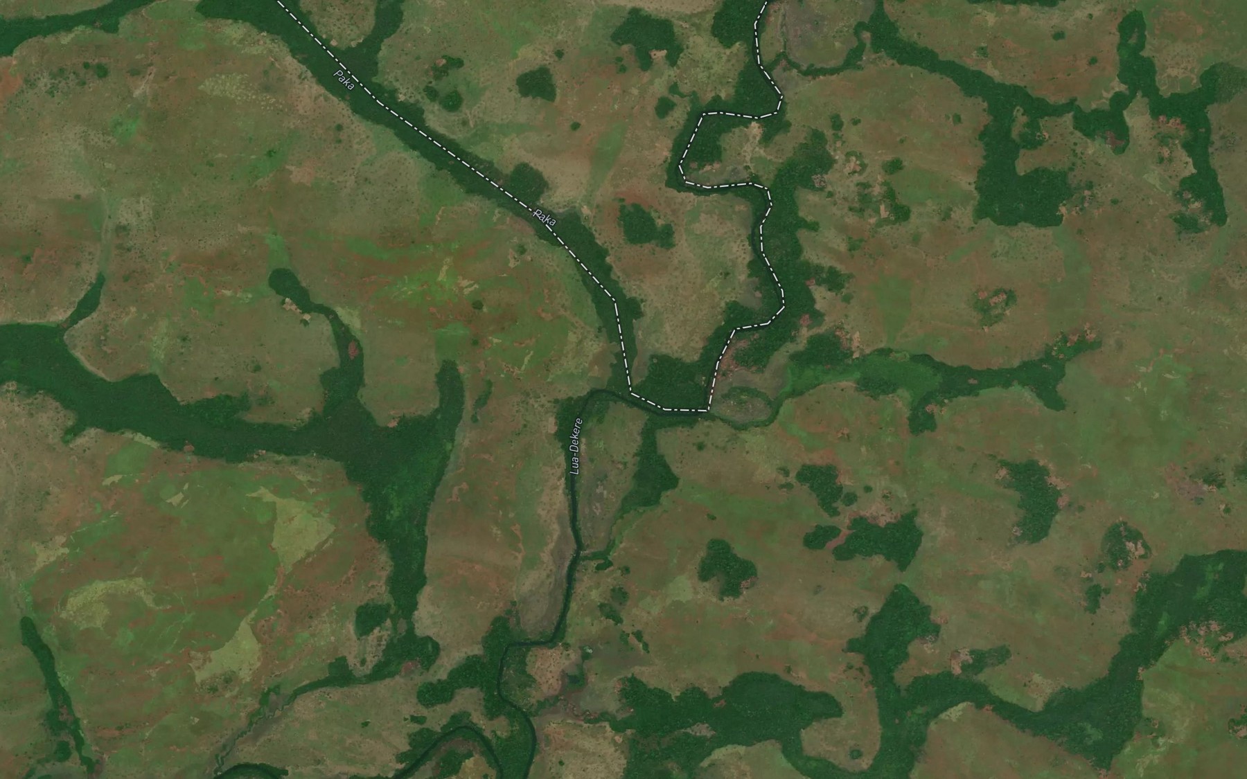 Satellite map of the Paka