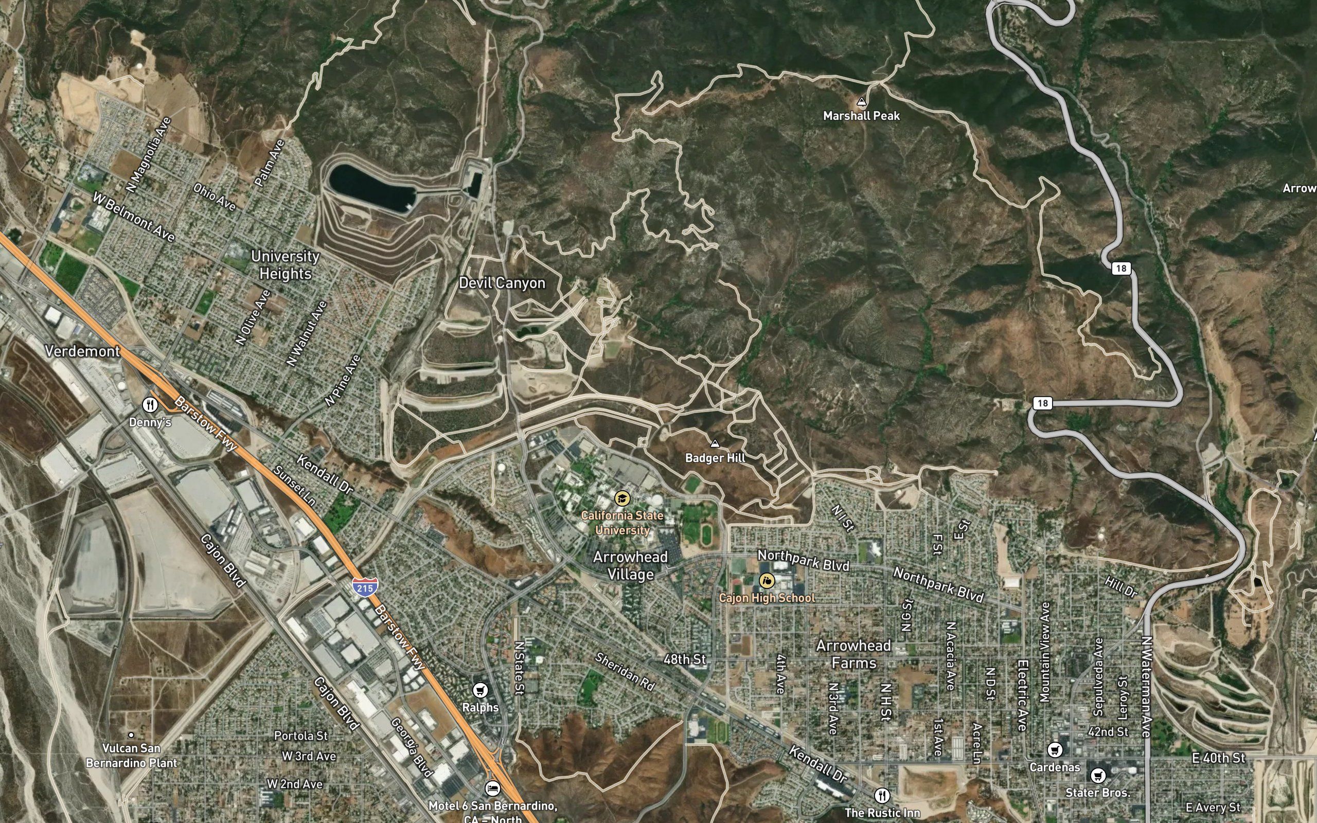West Badger Percolation Basin