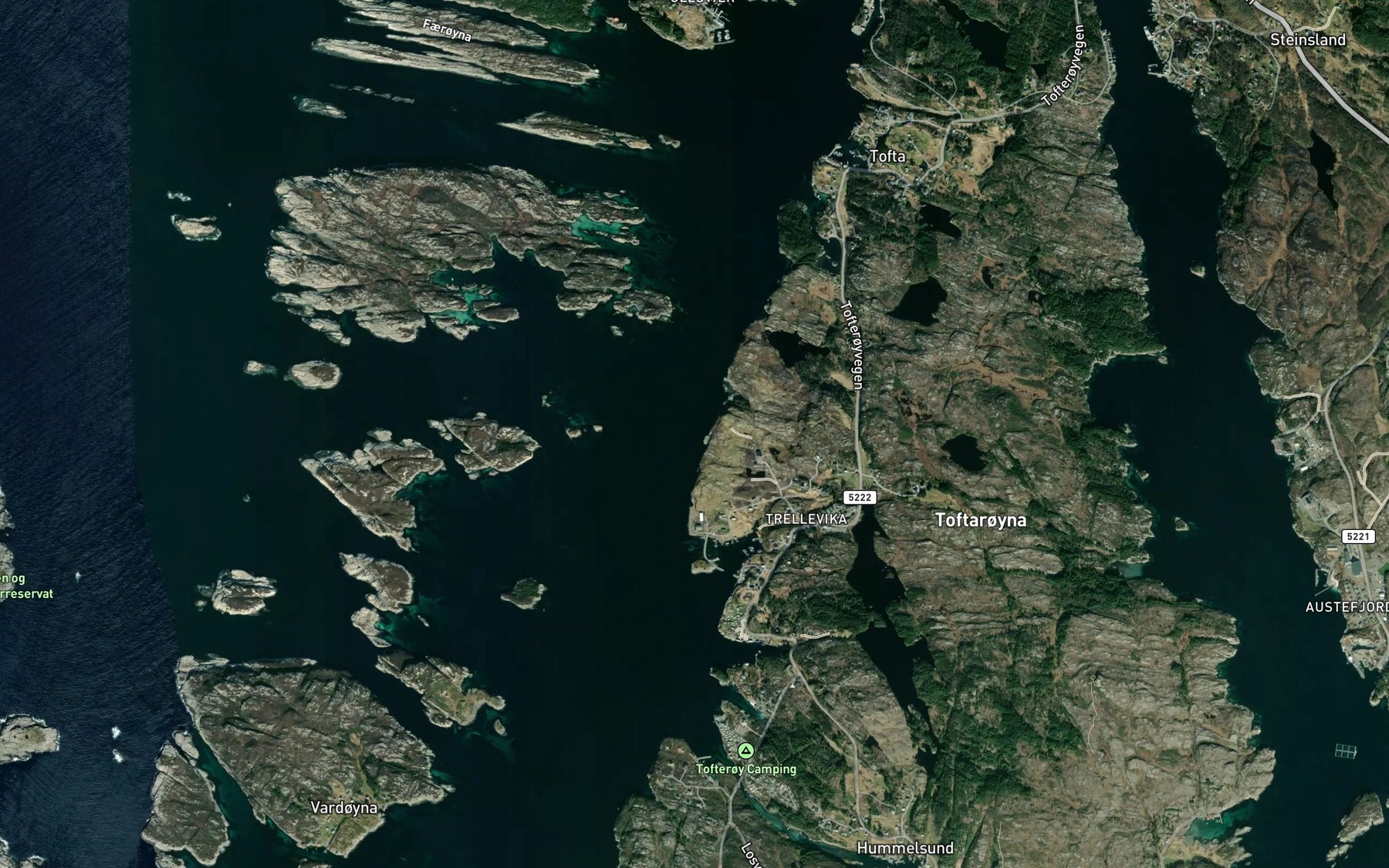 Satellite map of the Sonnavinds-kvilet