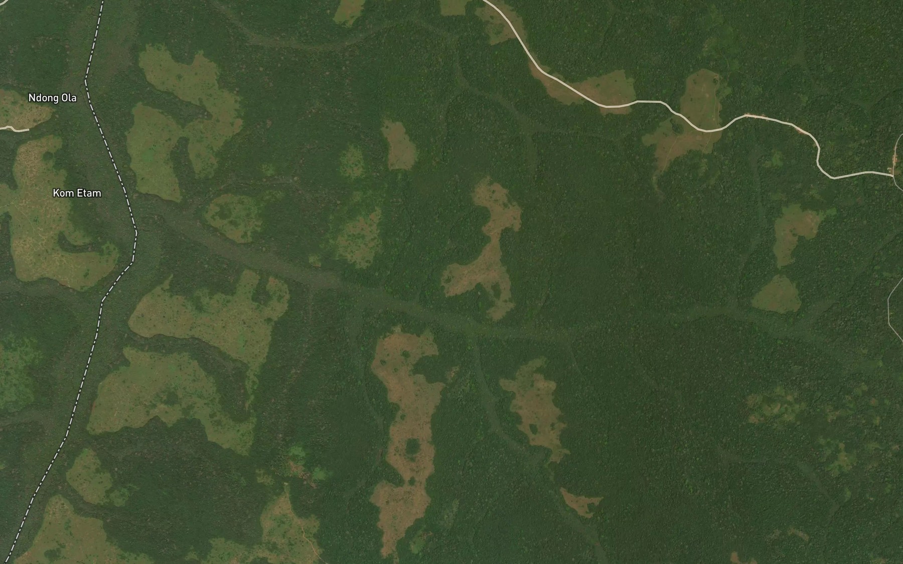 Satellite map of the Sa