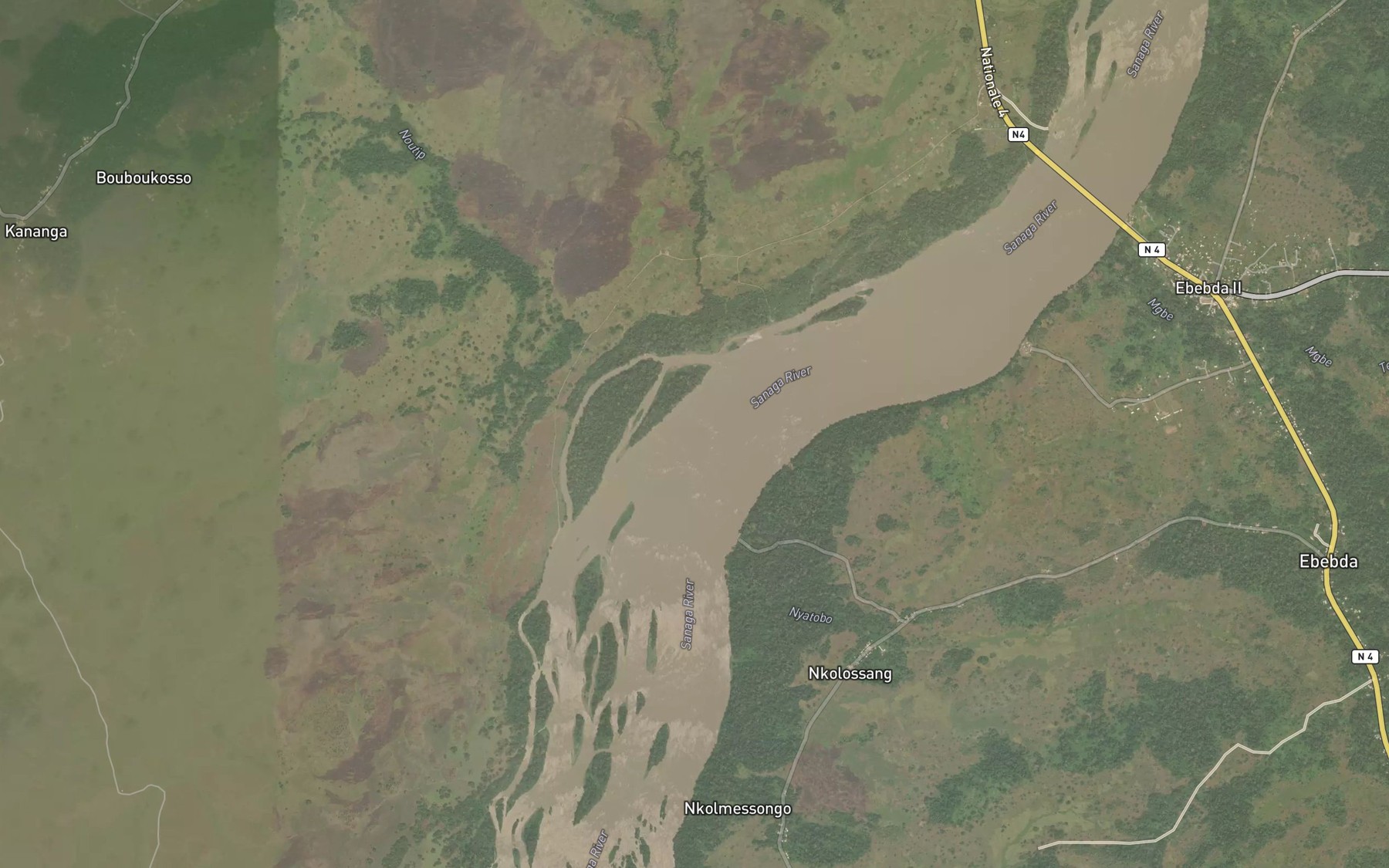 Satellite map of the Nonap