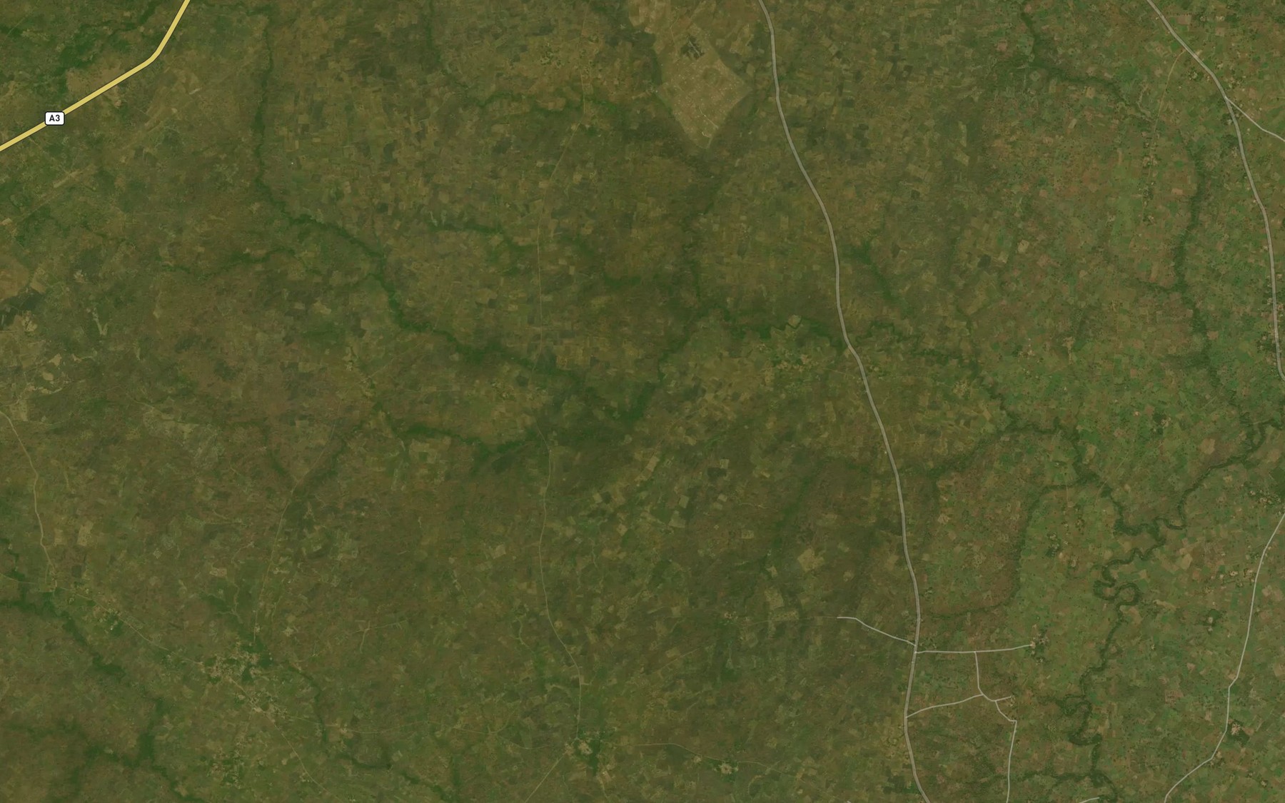 Satellite map of the River Kpimajo