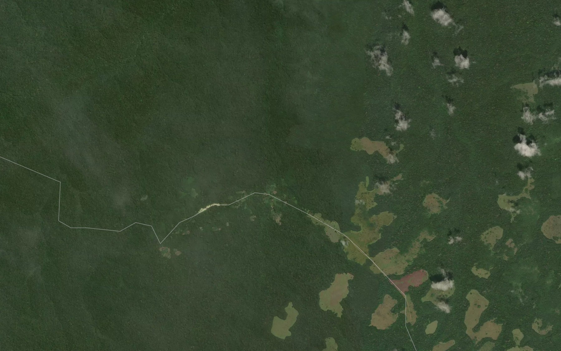 Satellite map of the Abouale