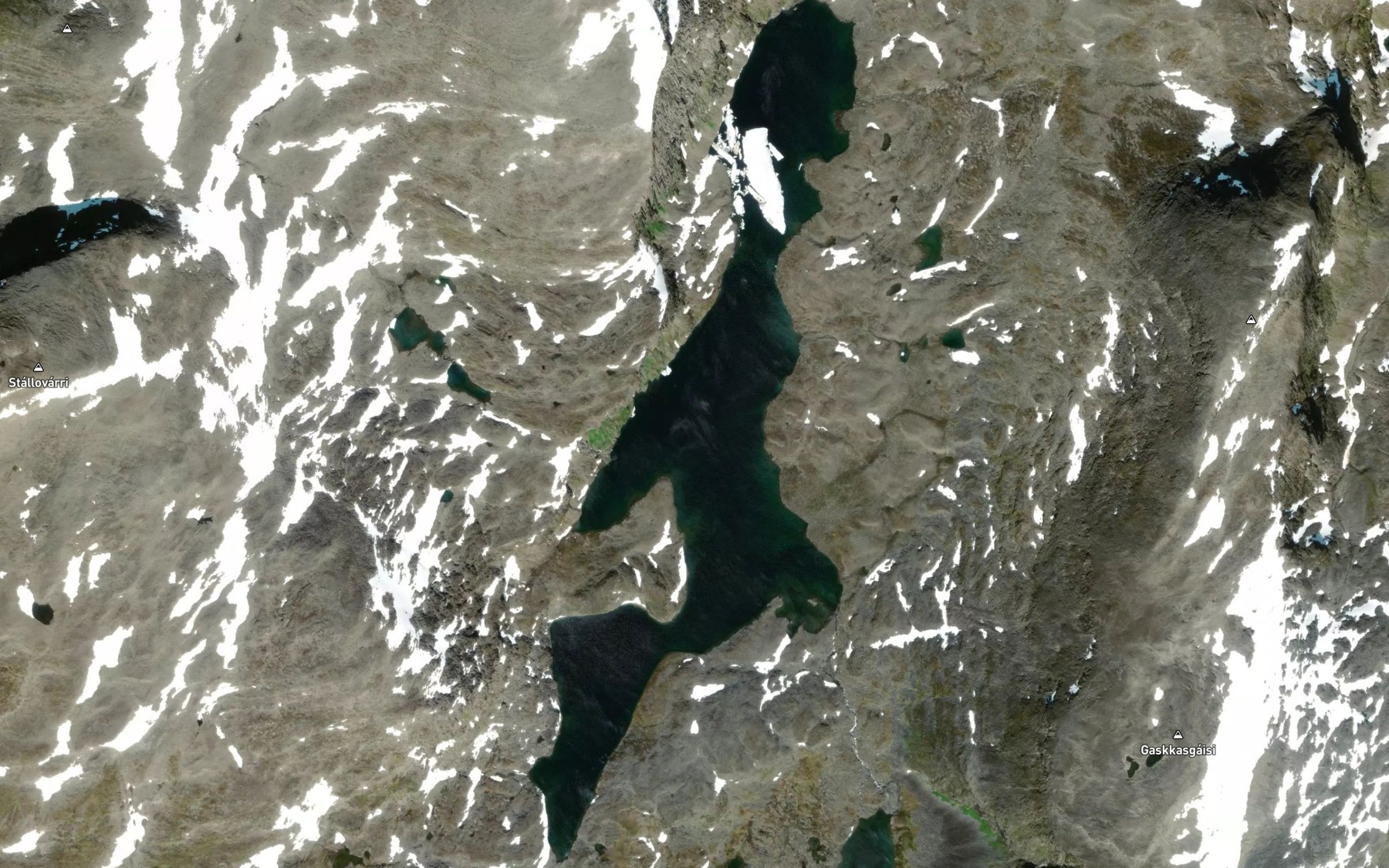 Satellite map of the Stromskardvatnan