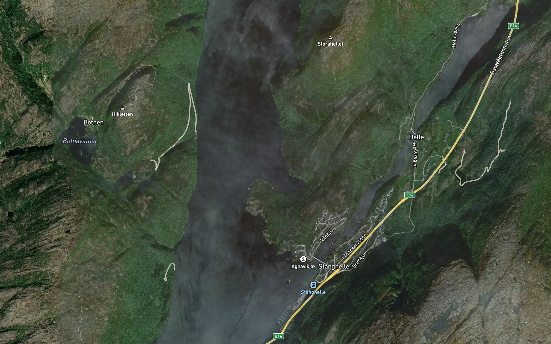 Satellite map of the Follaviki,ytre