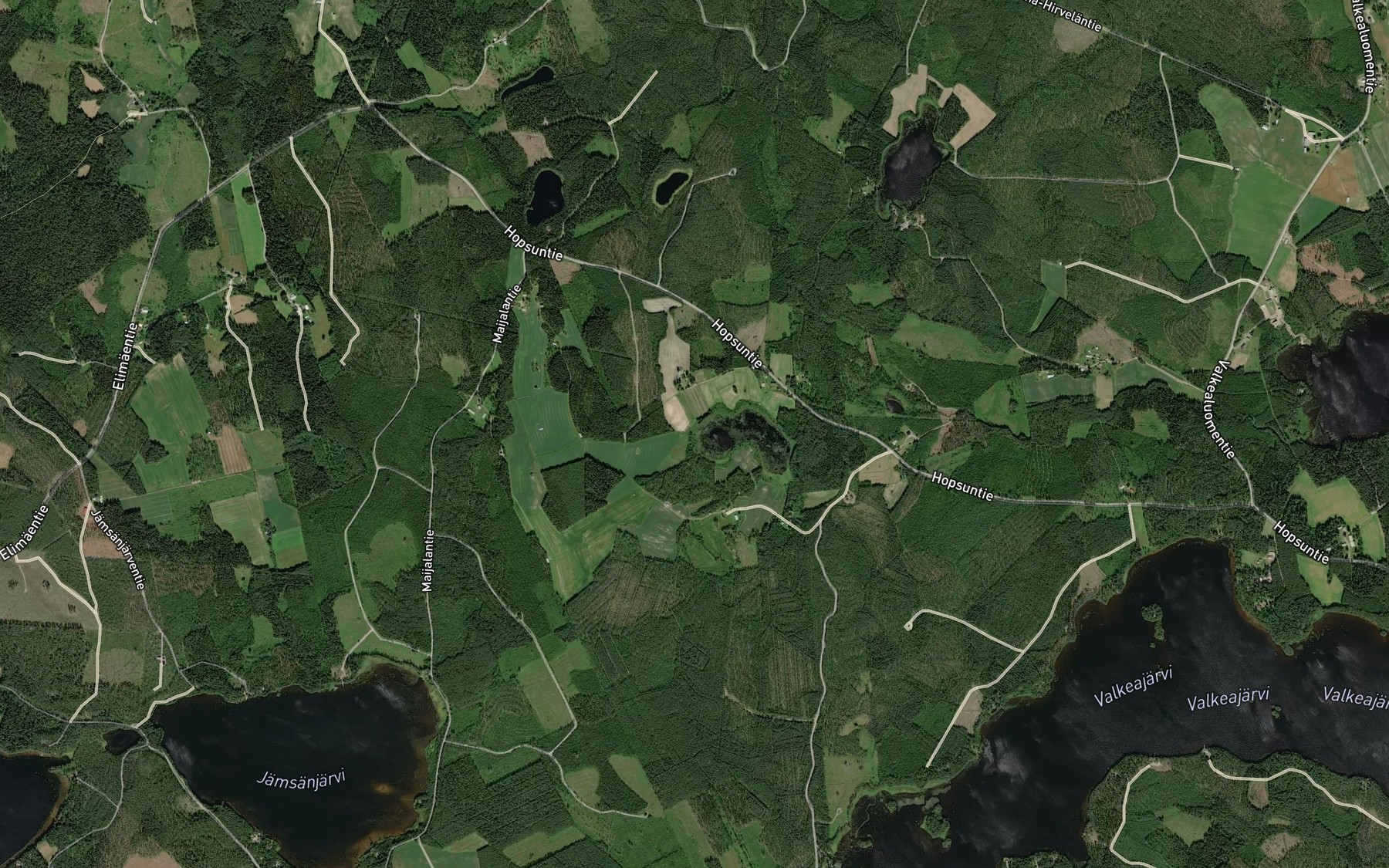 Satellite map of the Myllyoja