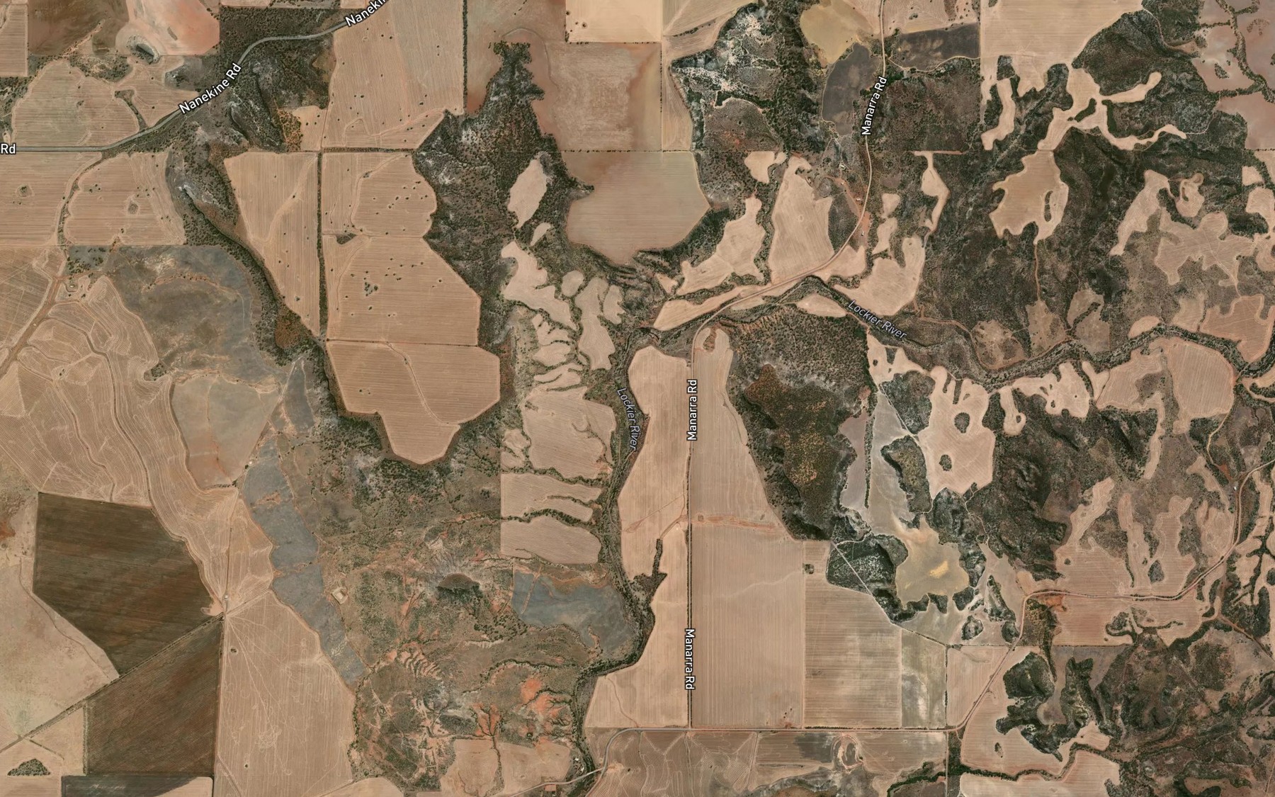 Satellite map of the Manarra Pool