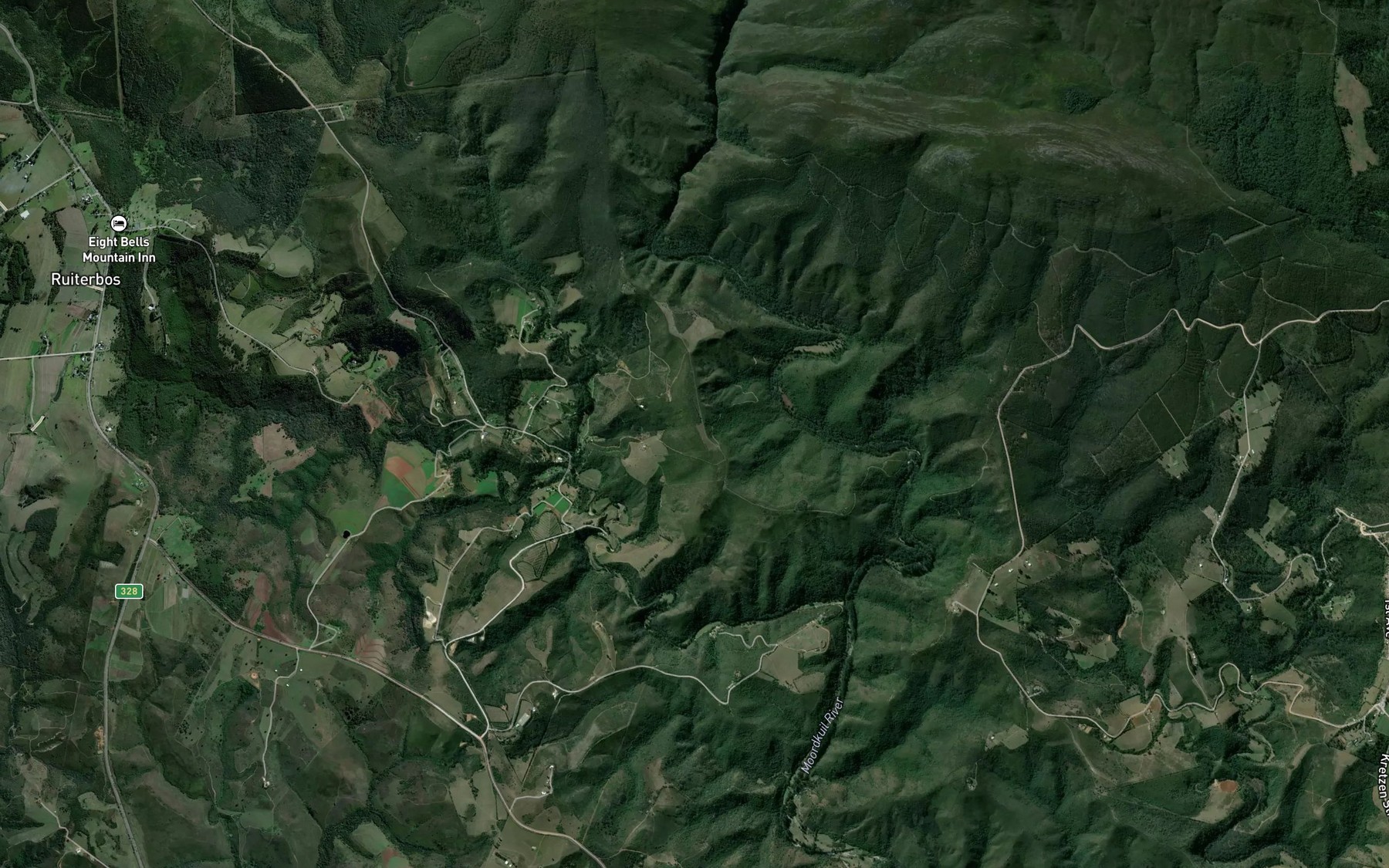 Satellite map of the Perdebergrivier