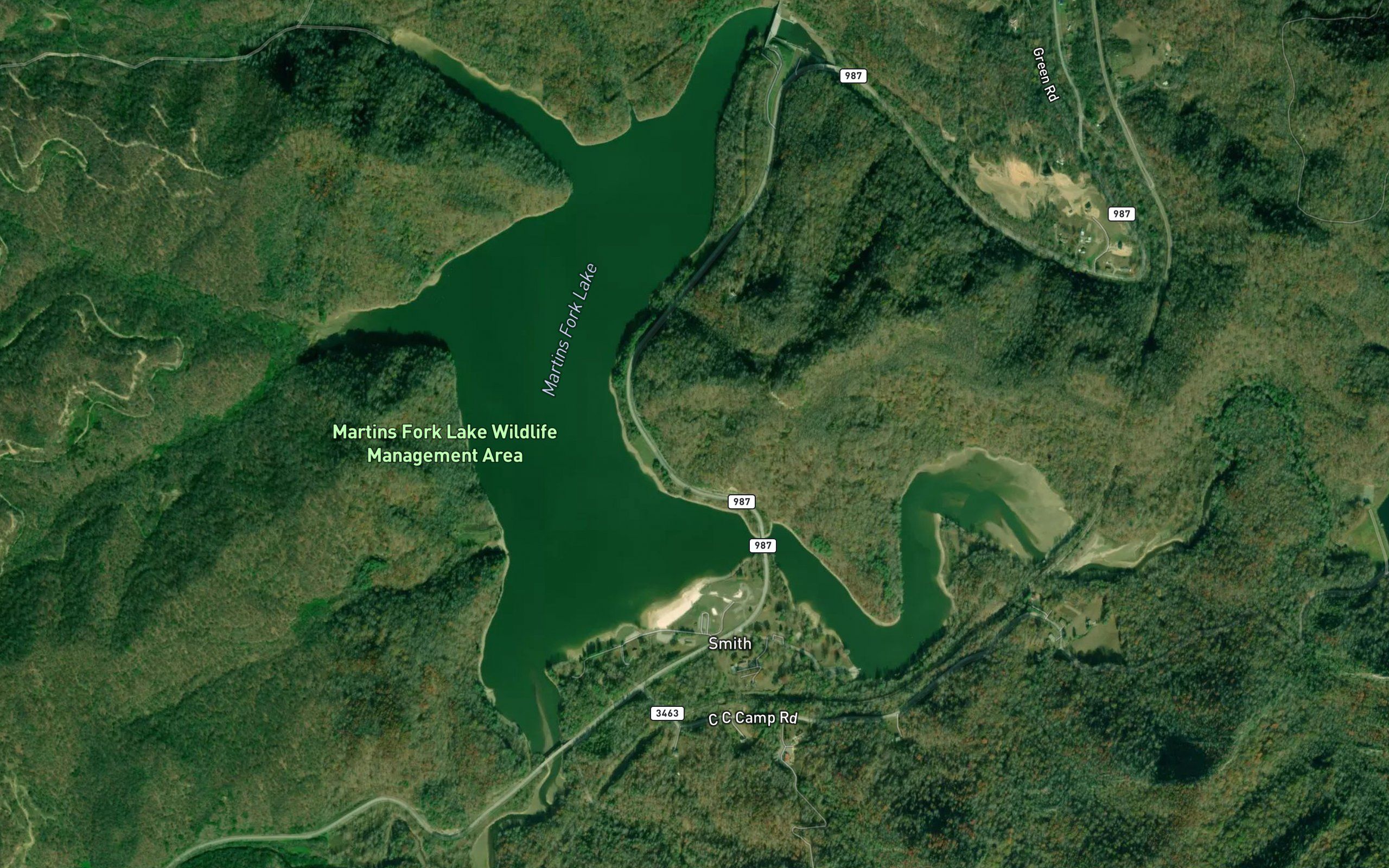 Martins Fork Lake