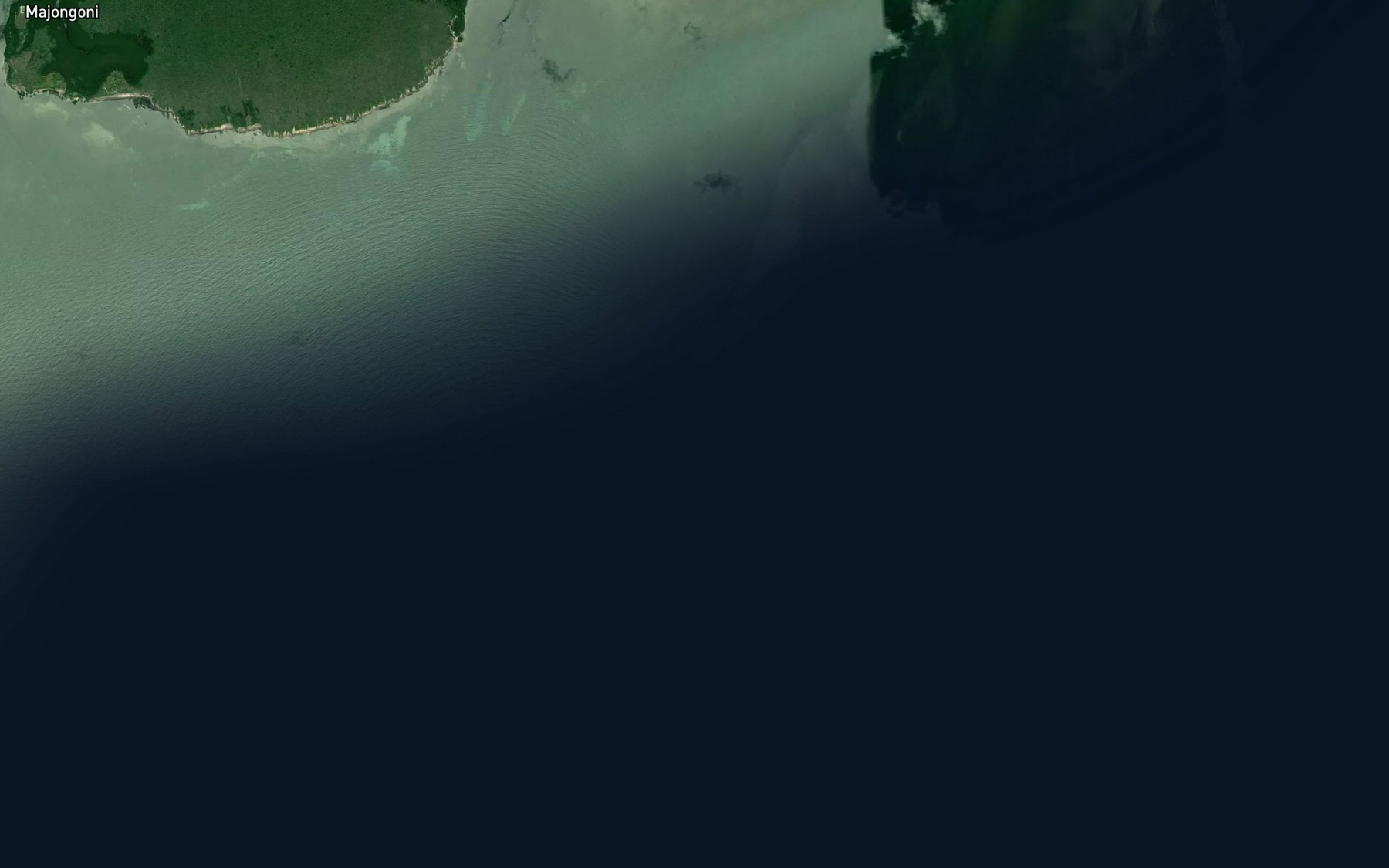 Satellite map of the North Middle Bank