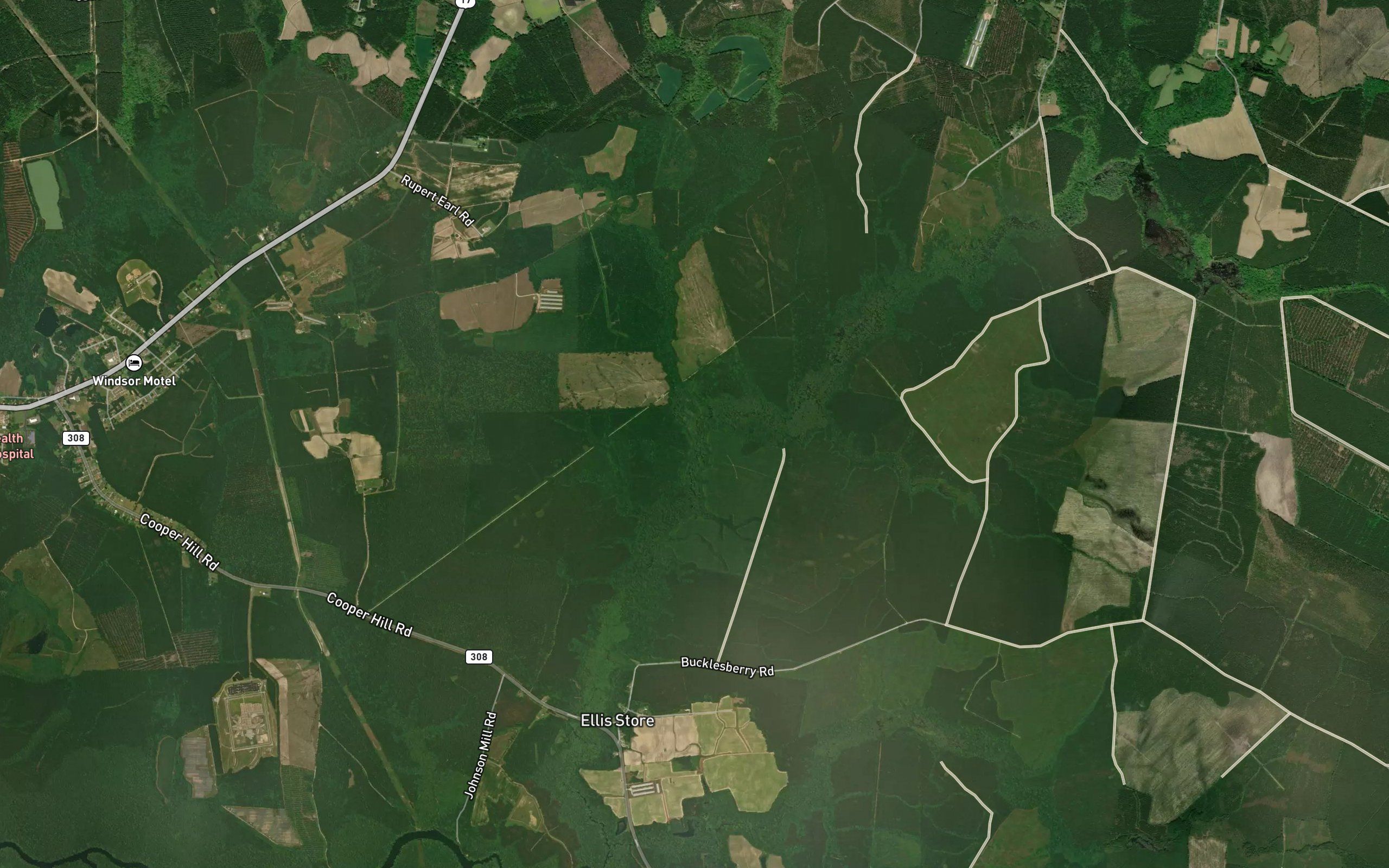 Hardens Pond (historical)