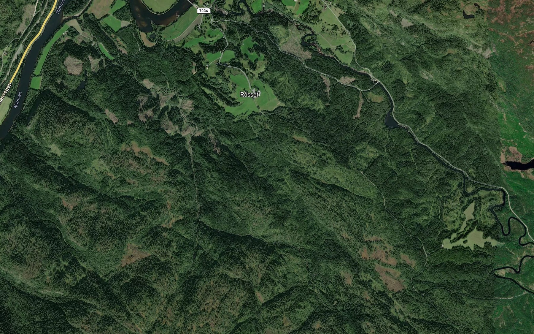 Satellite map of the Molnbekken