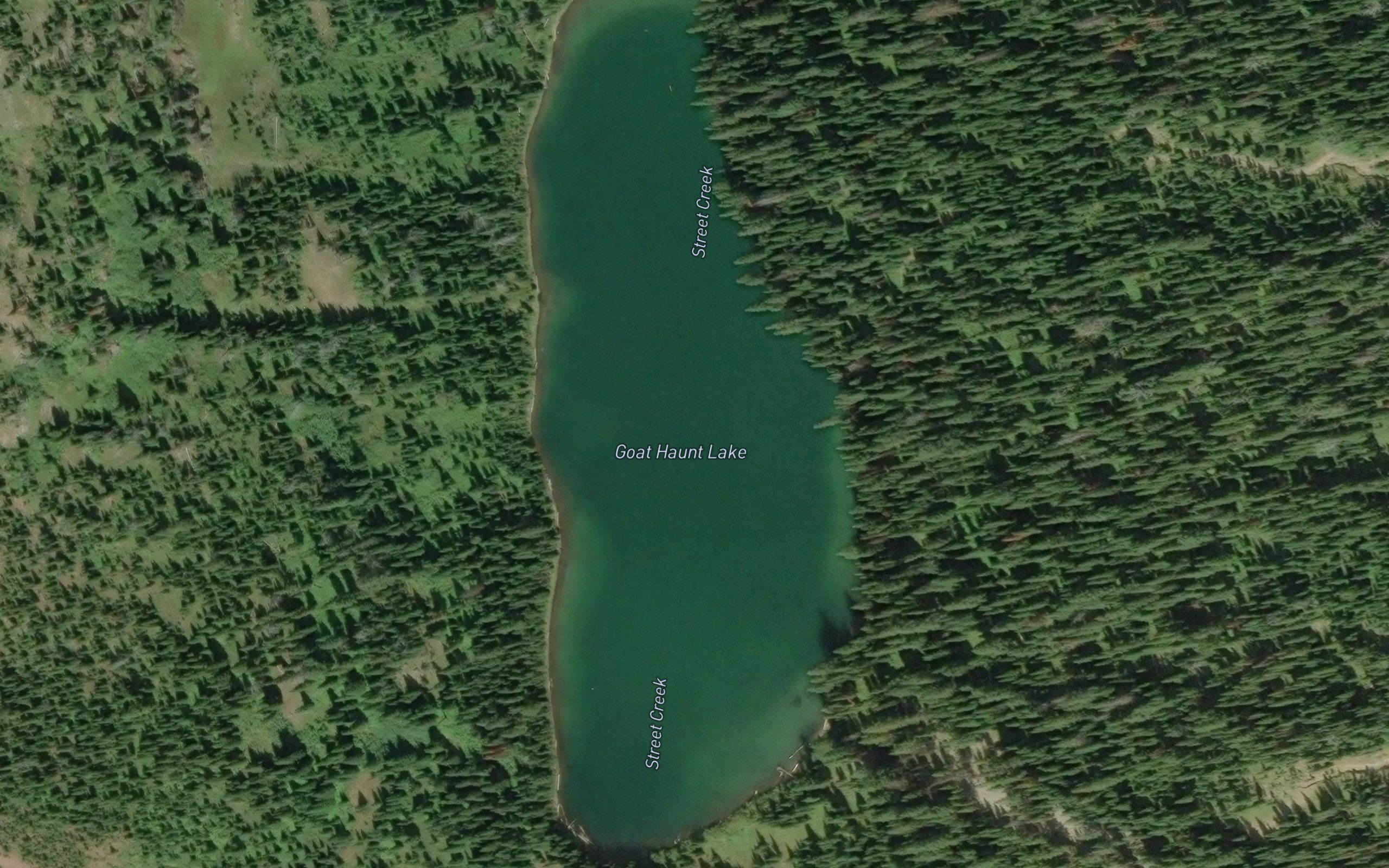 Goat Haunt Lake