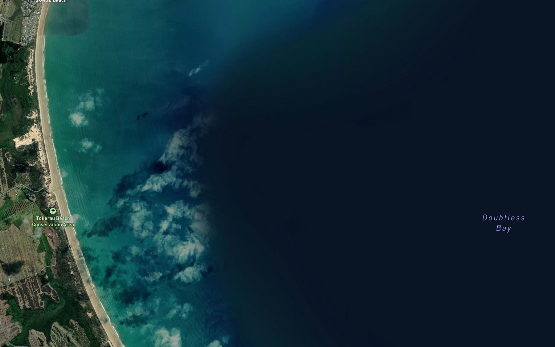 Satellite map of the Doubtless Bay