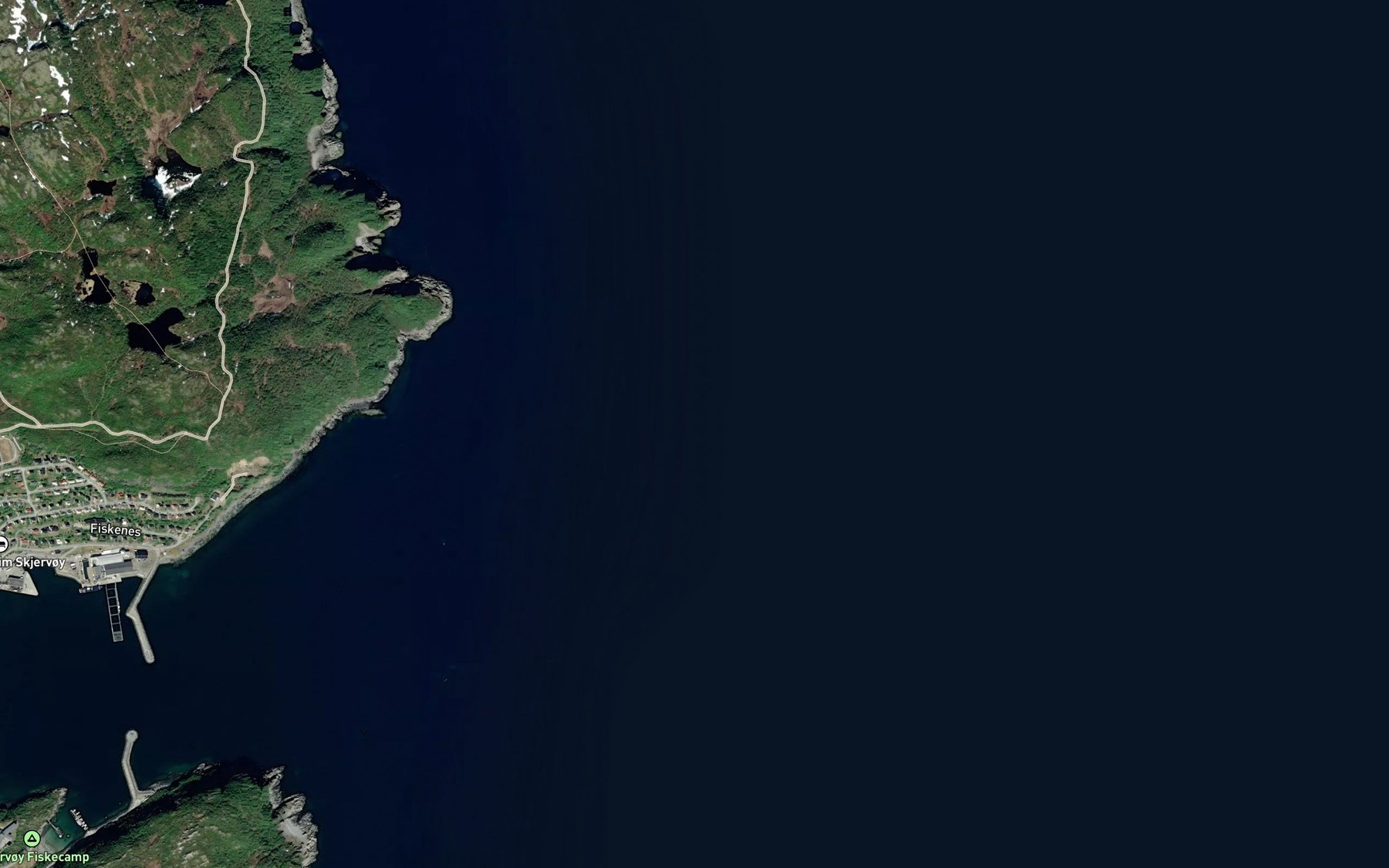 Satellite map of the Ramnesgrunnen