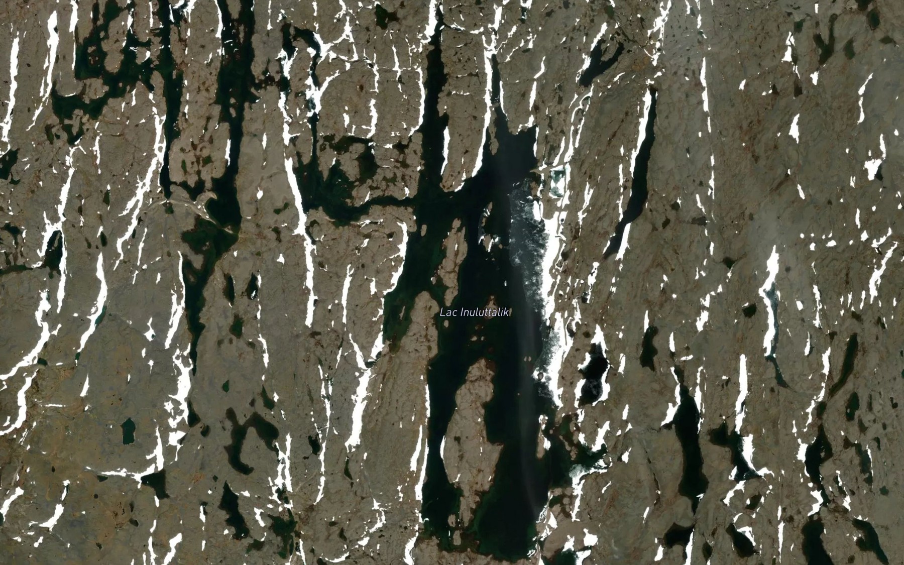 Satellite map of the Lac Inuluttalik