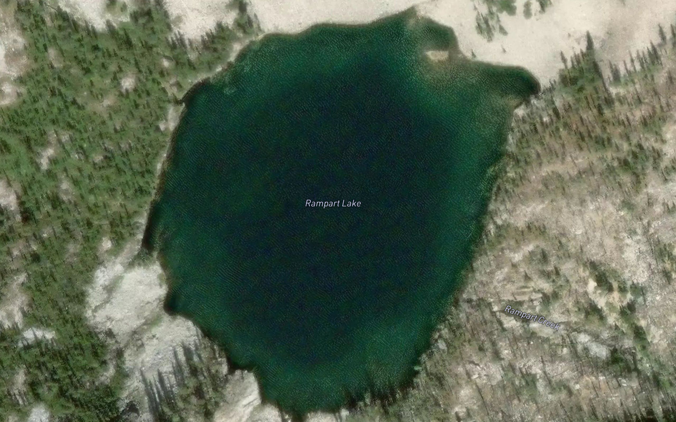 Rampart Lake