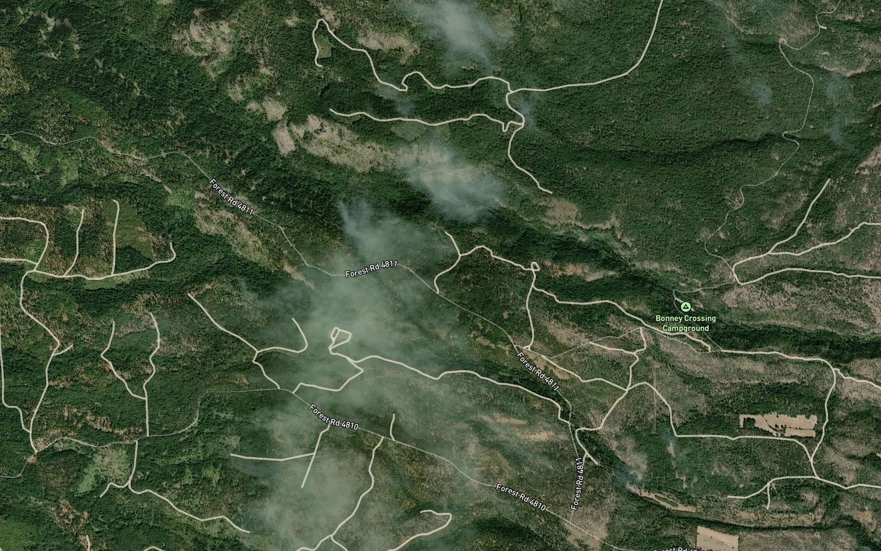 Satellite map of the Stockton Spring
