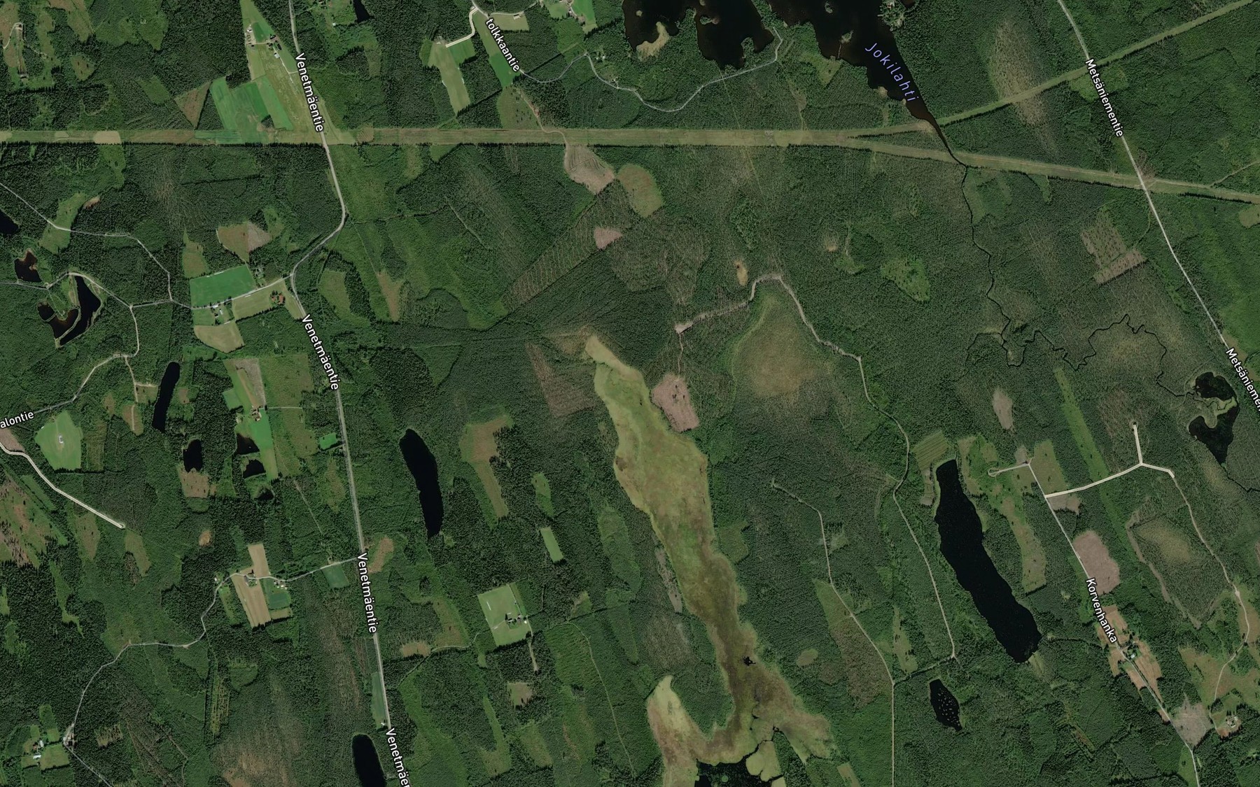 Satellite map of the Umpipuro