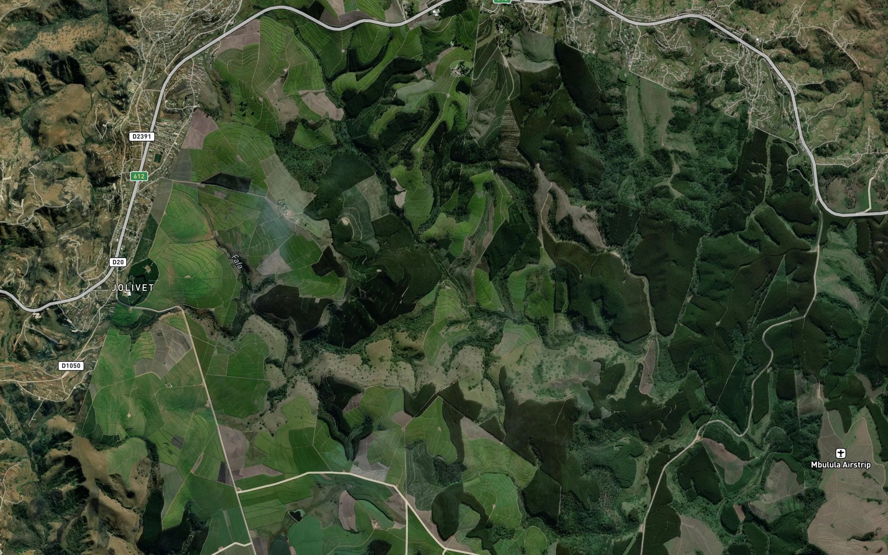 Satellite map of the Fafa