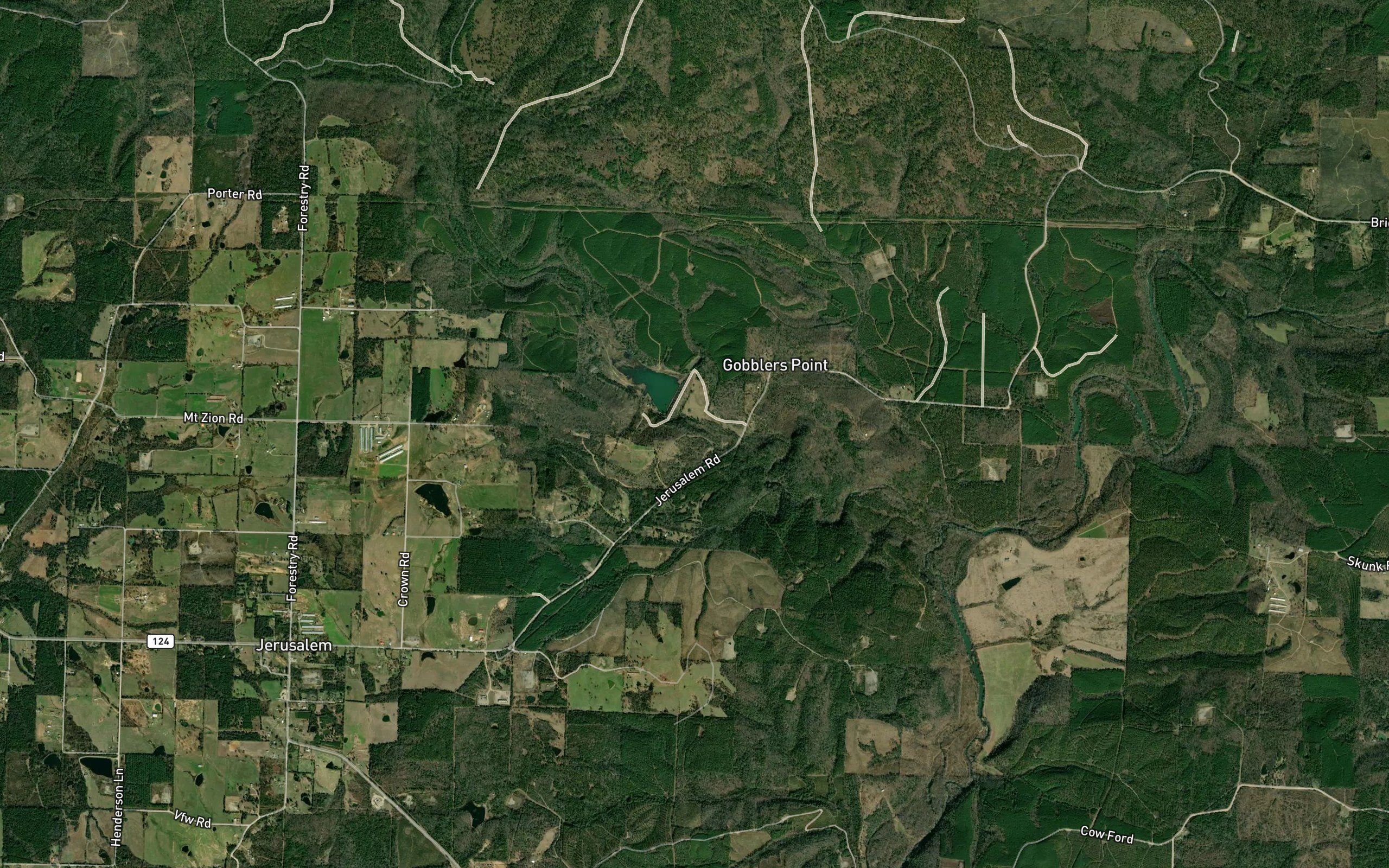 West Fork Point Remove Creek Site Six Reservoir