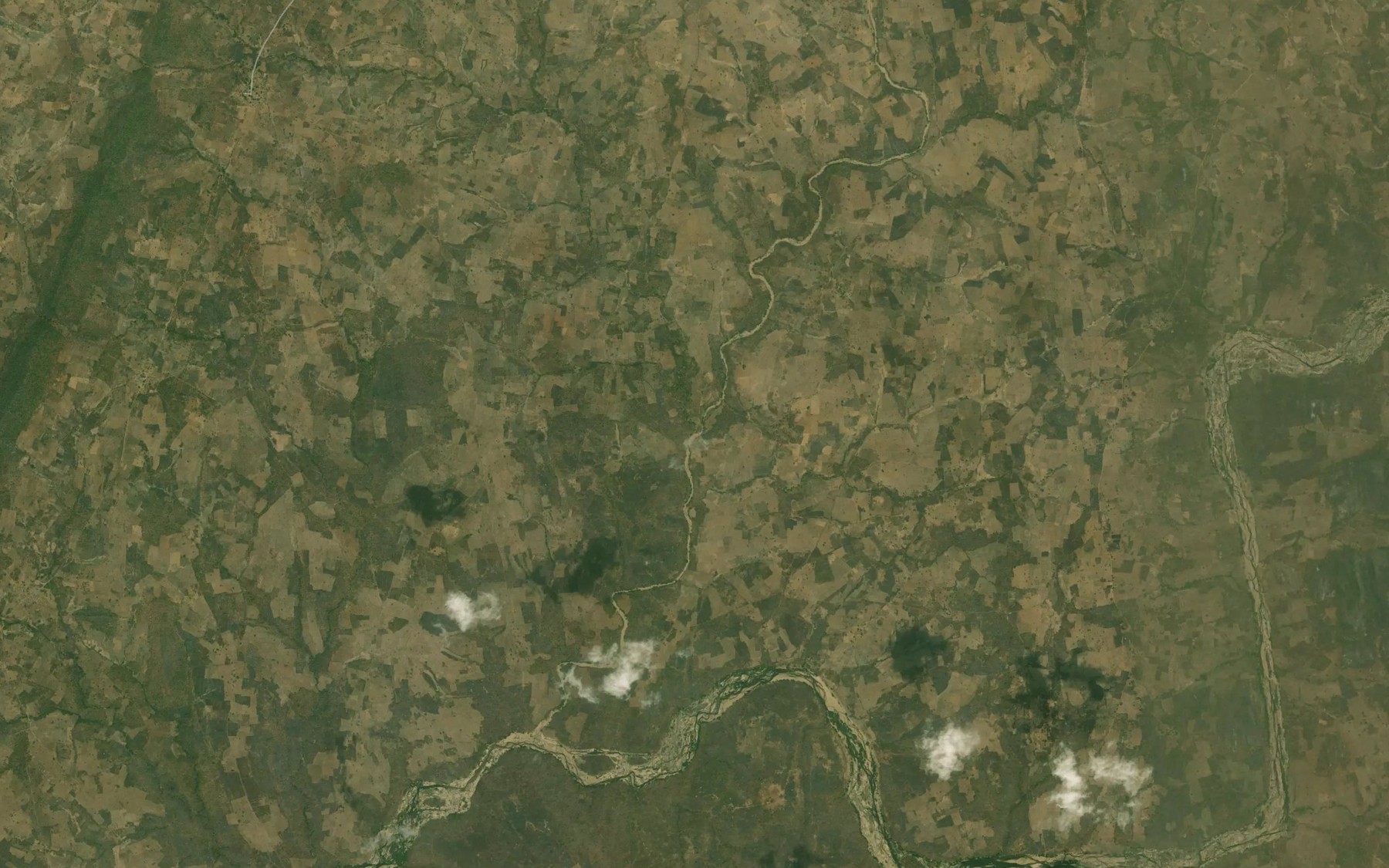 Satellite map of the GorbonaStream