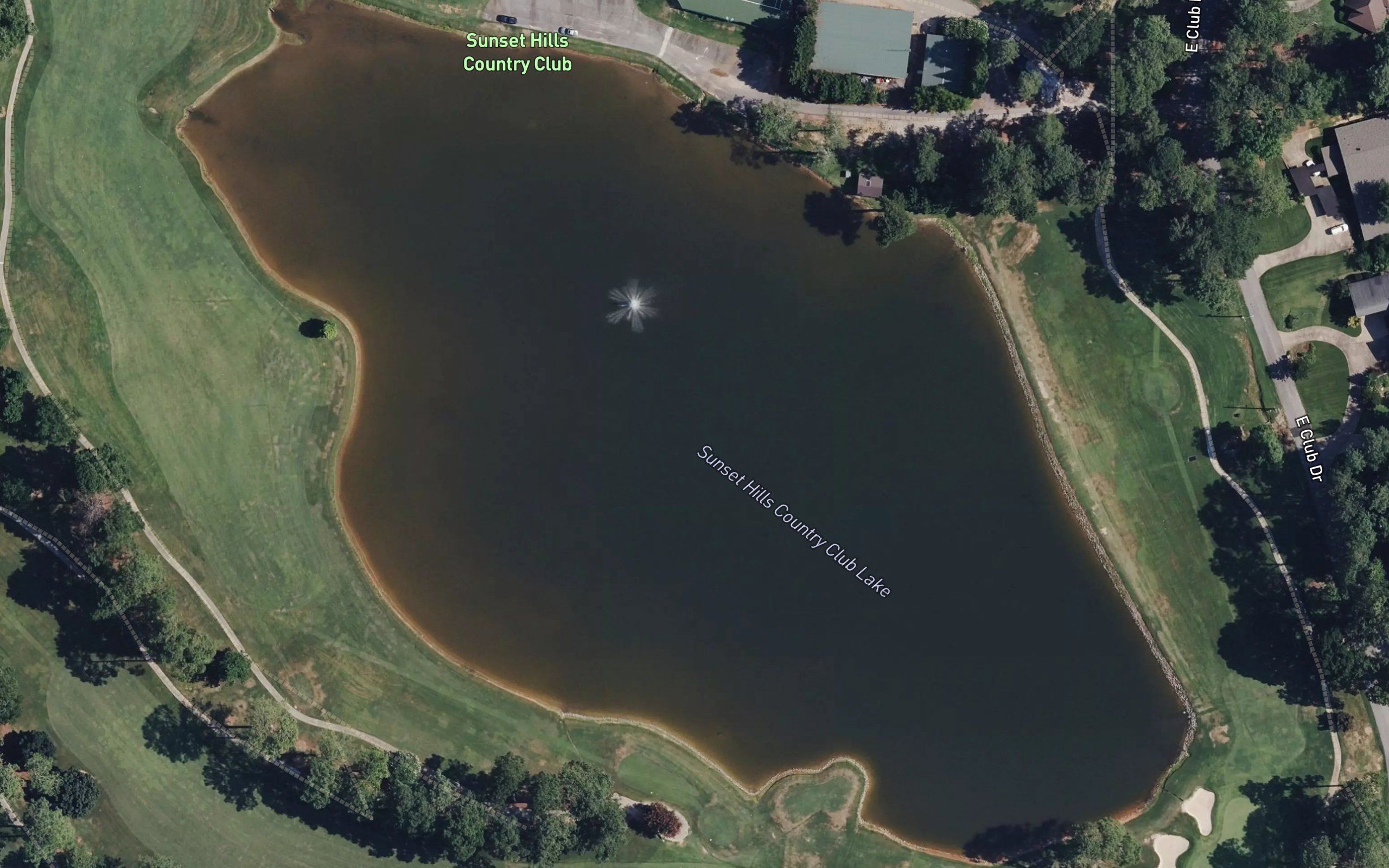 Sunset Hills Country Club Lake