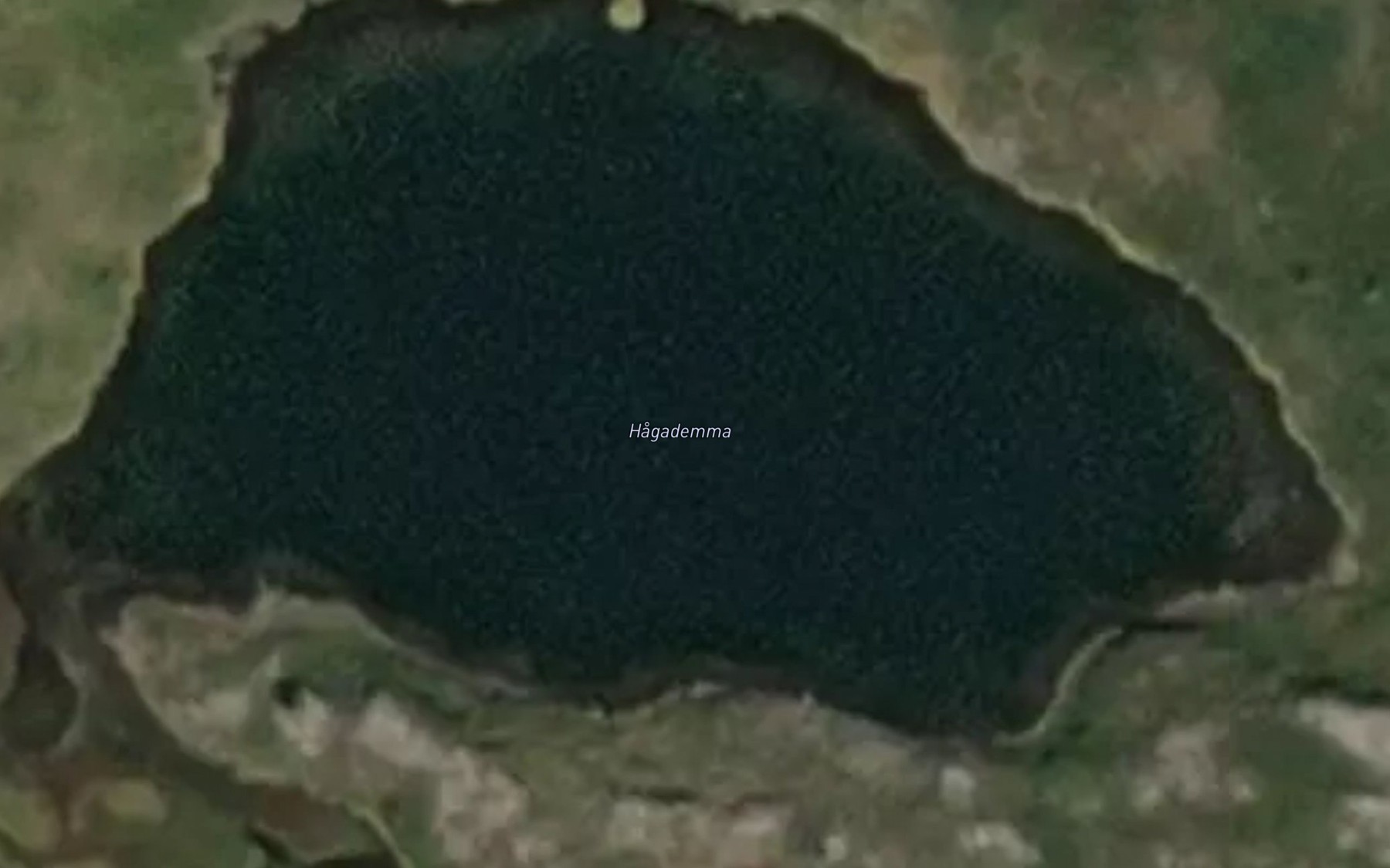 Satellite map of the Hagademma