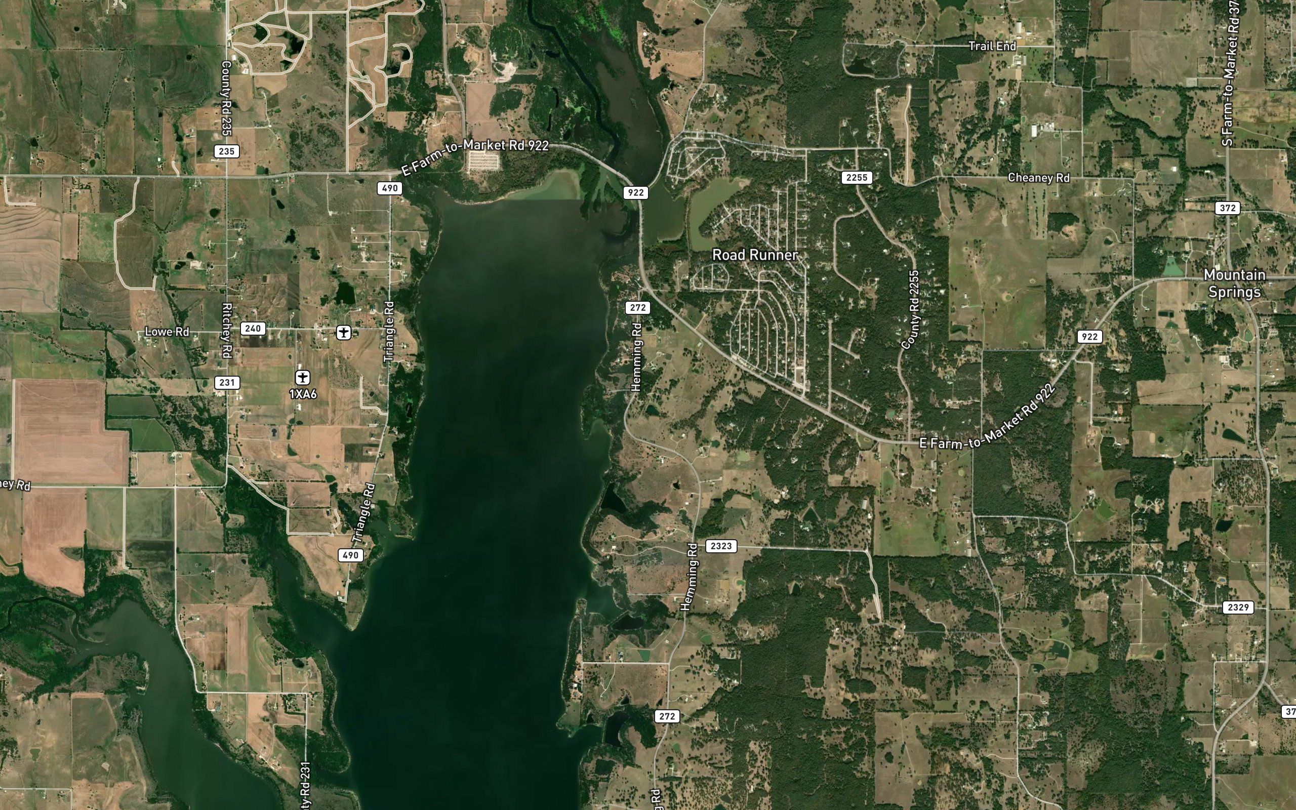 Soil Conservation Service Site 61t Reservoir