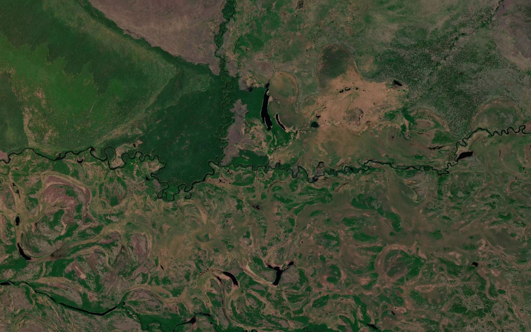 Satellite map of the Zabytyy