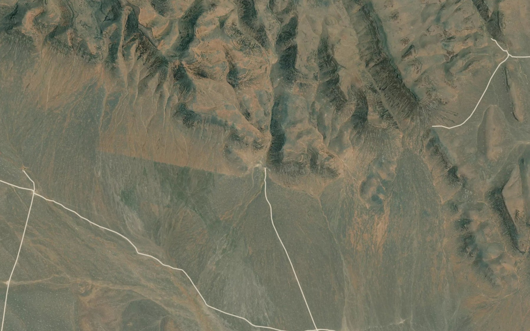 Satellite map of the Hub Reservoir