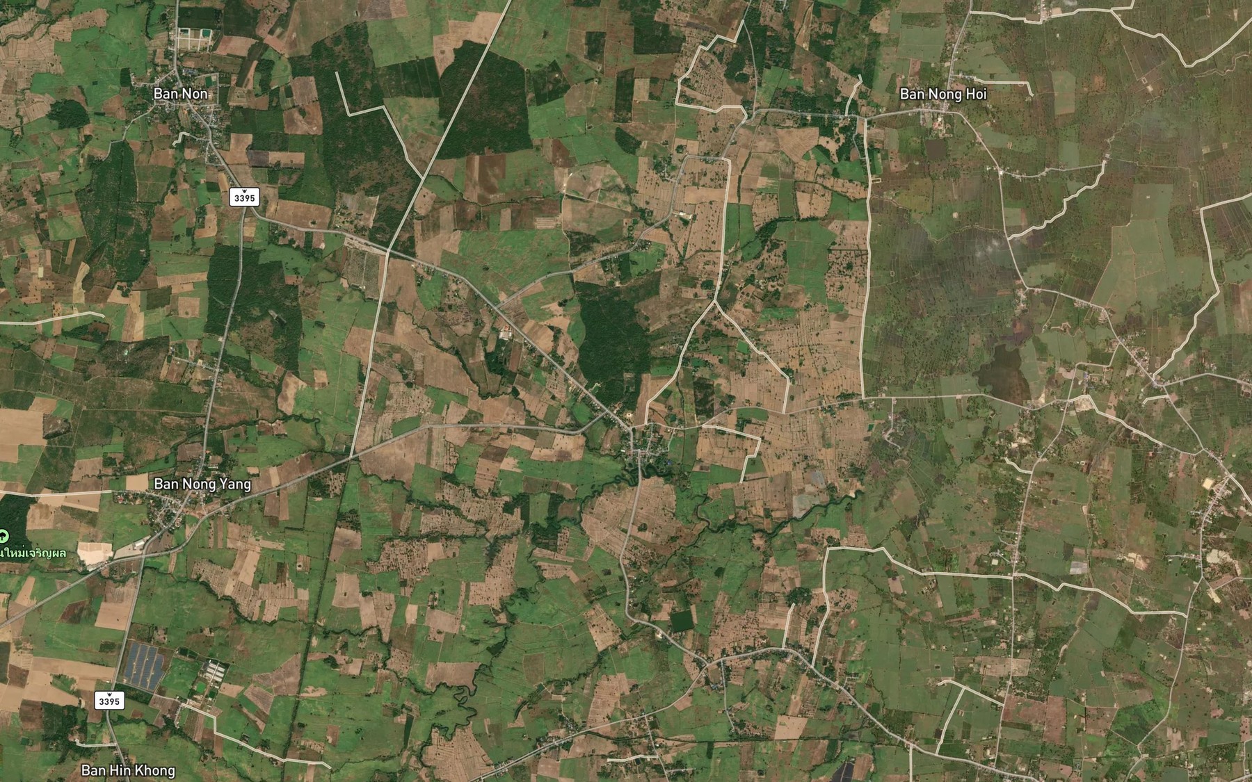 Satellite map of the Sa Nong Yai
