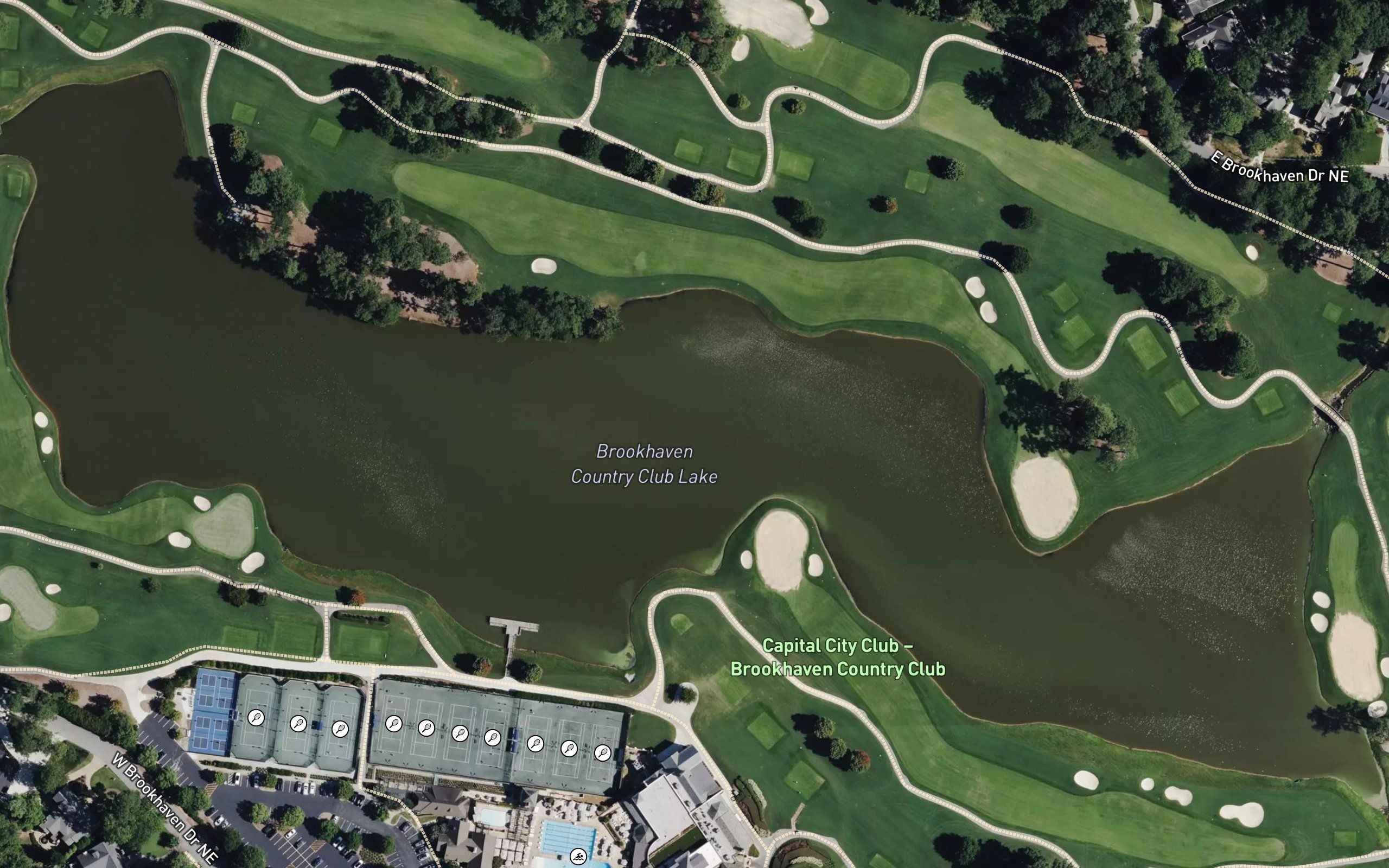 Brookhaven Country Club Lake