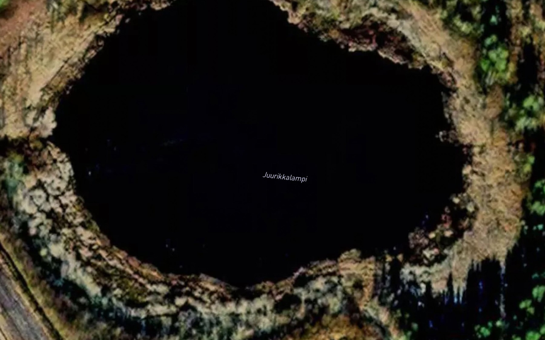 Satellite map of the Juurikkalampi