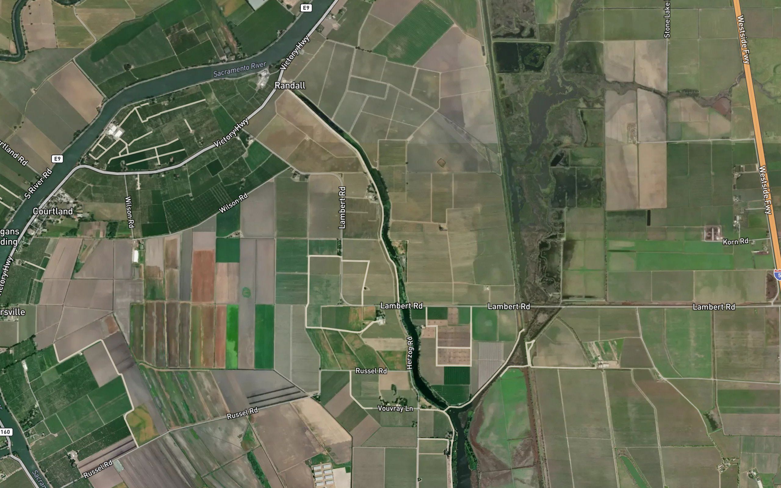 Reclamation District 551 Borrow Canal