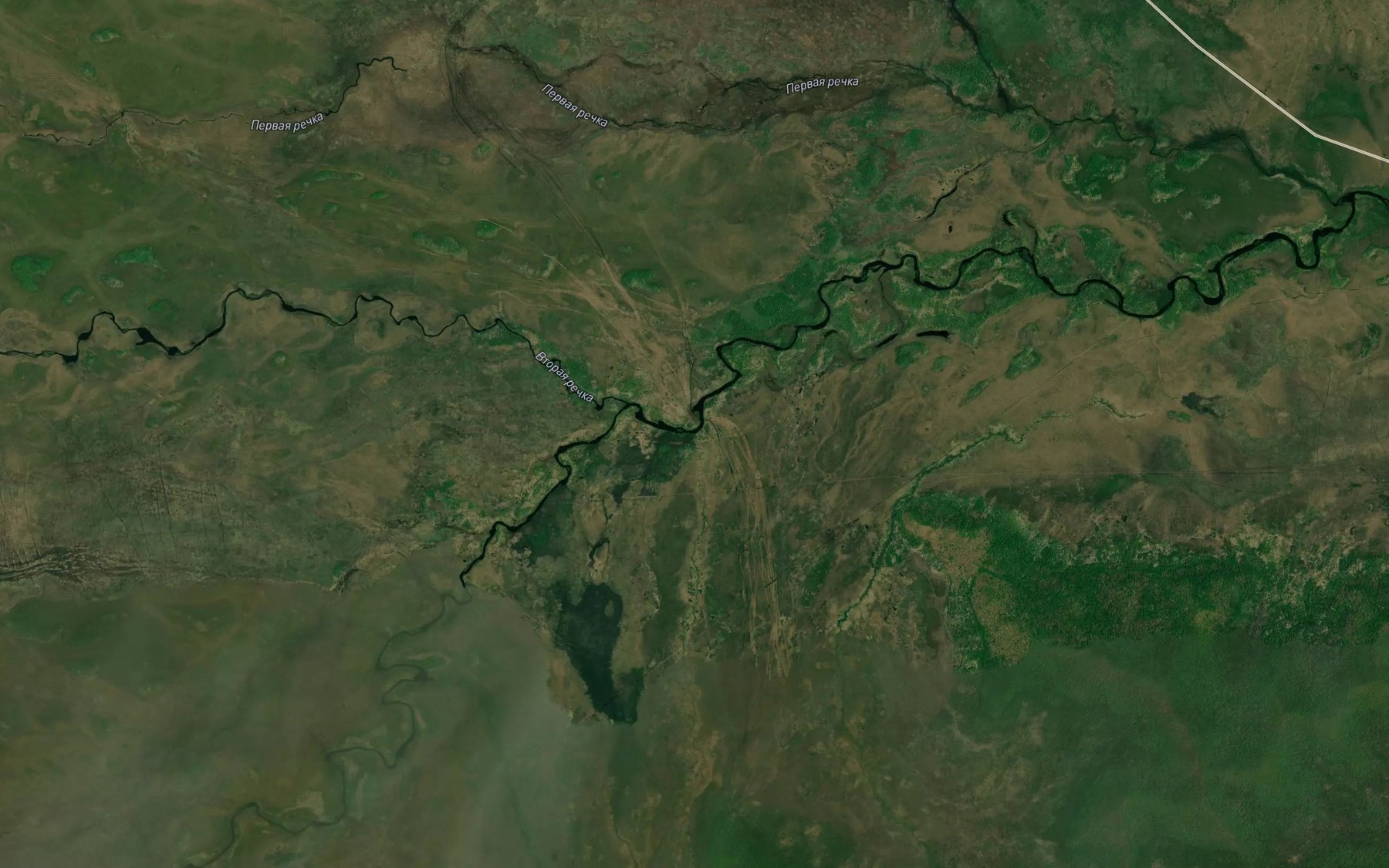 Satellite map of the Kedrovyy
