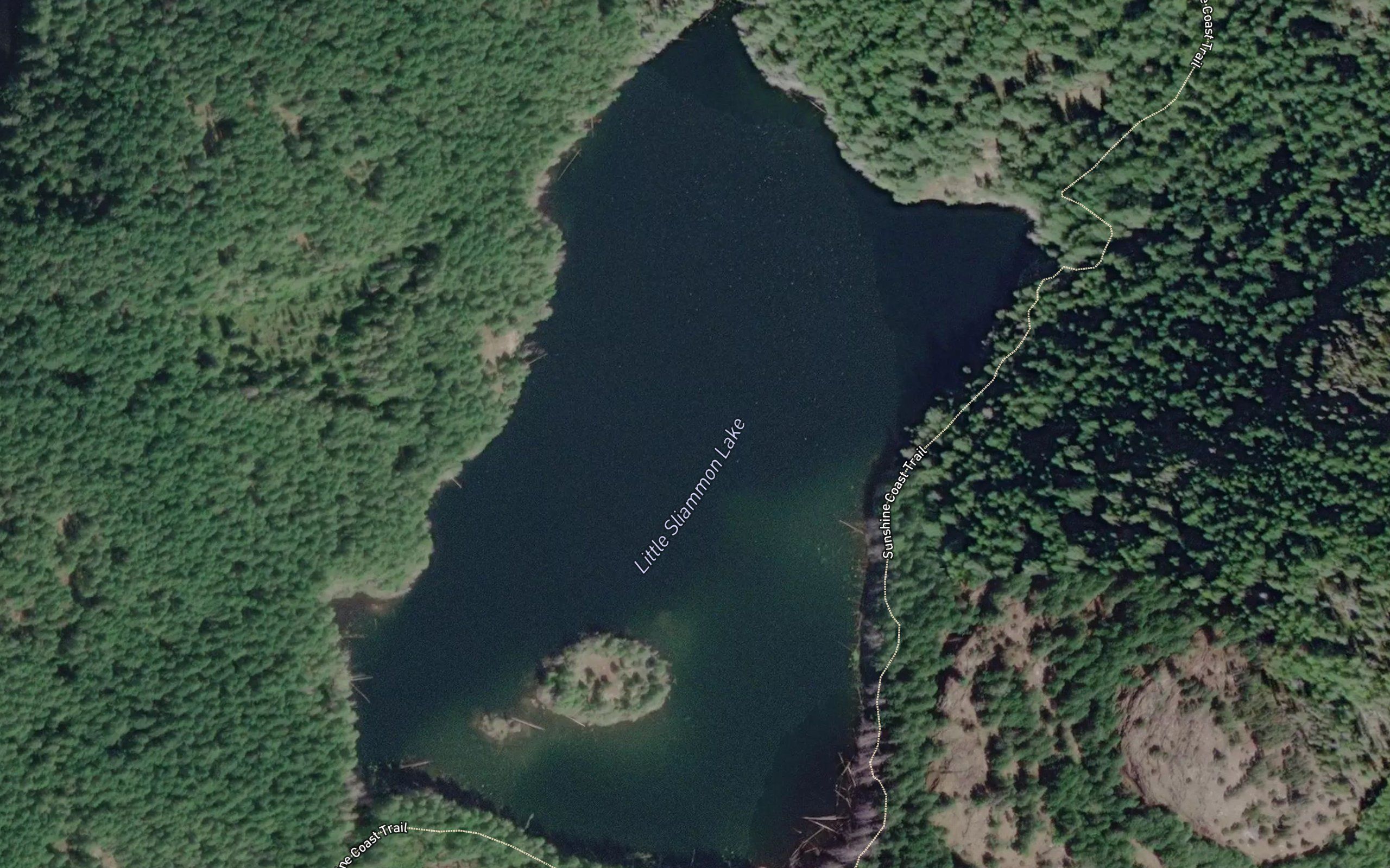 Little Sliammon Lake