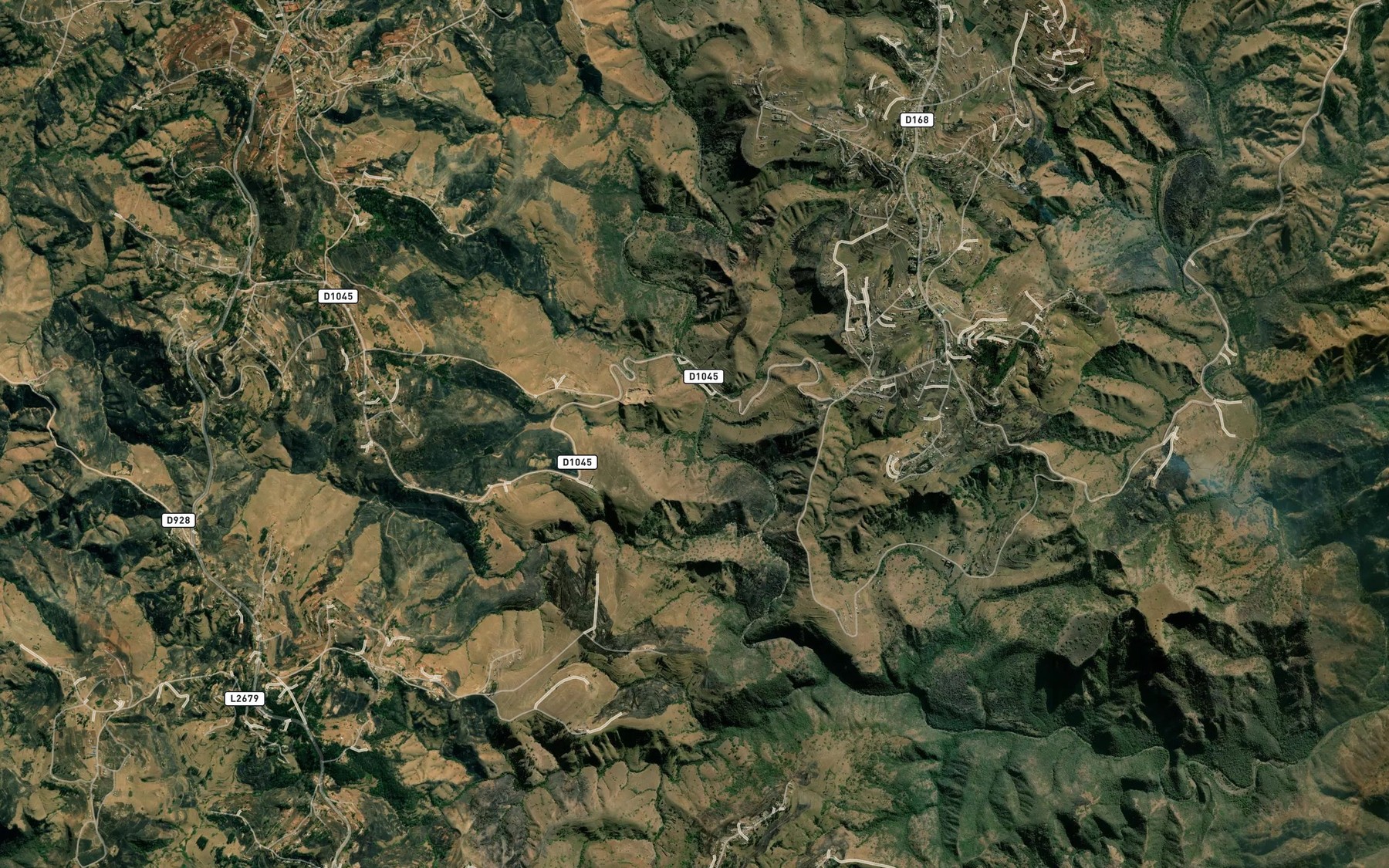 Satellite map of the Msinduzi