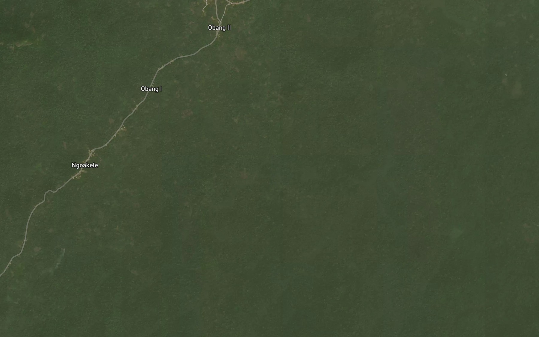 Satellite map of the Makamba