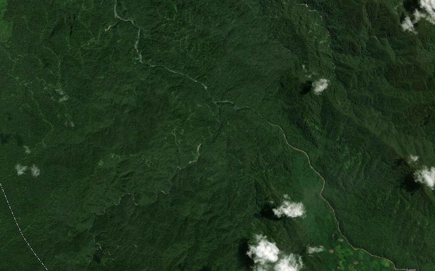 Satellite map of the Lae Pancinaren
